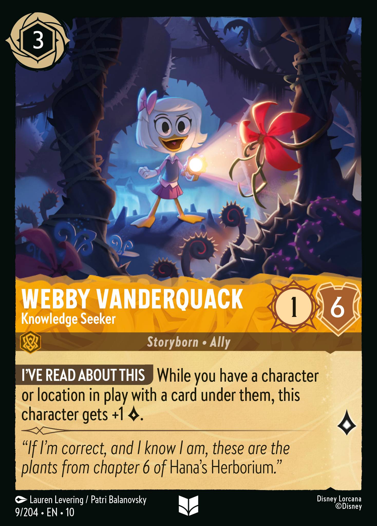 Webby Vanderquack - Knowledge Seeker (English)
