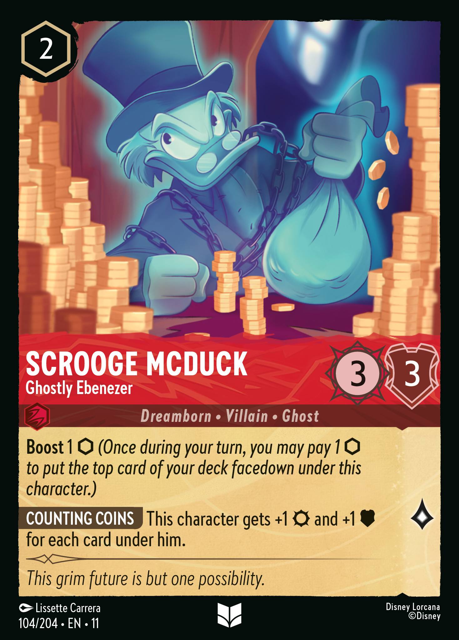 Scrooge McDuck - Ghostly Ebenezer (English)