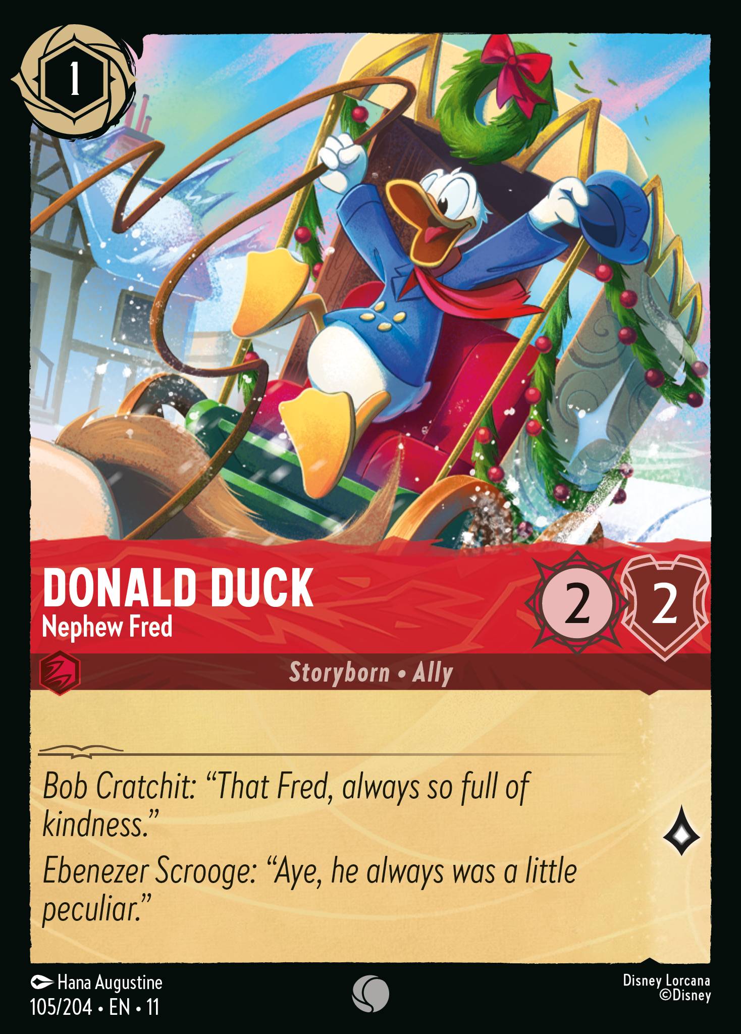 Donald Duck - Nephew Fred (English)