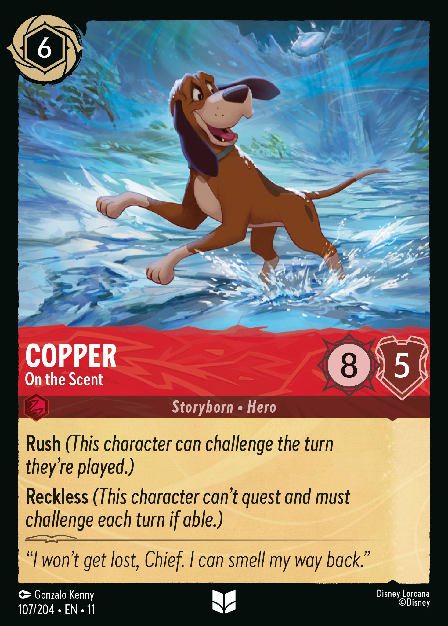 Copper - On the Scent (English)