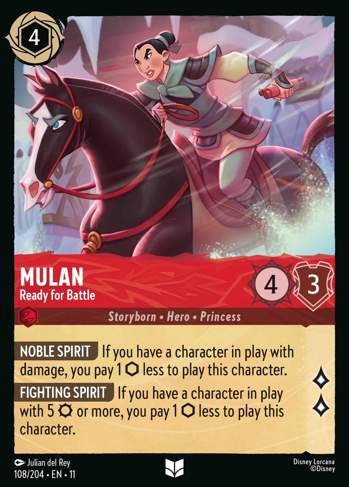 Mulan - Ready for Battle (English)
