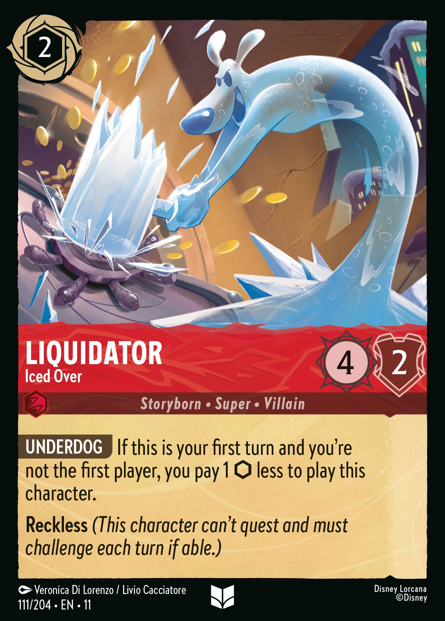 Liquidator - Iced Over (English)