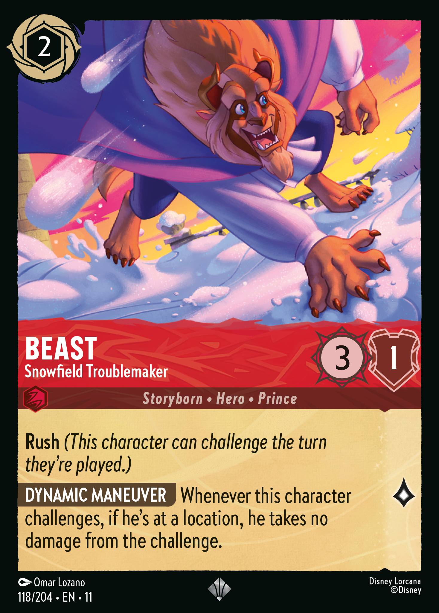 Beast - Snowfield Troublemaker (English)
