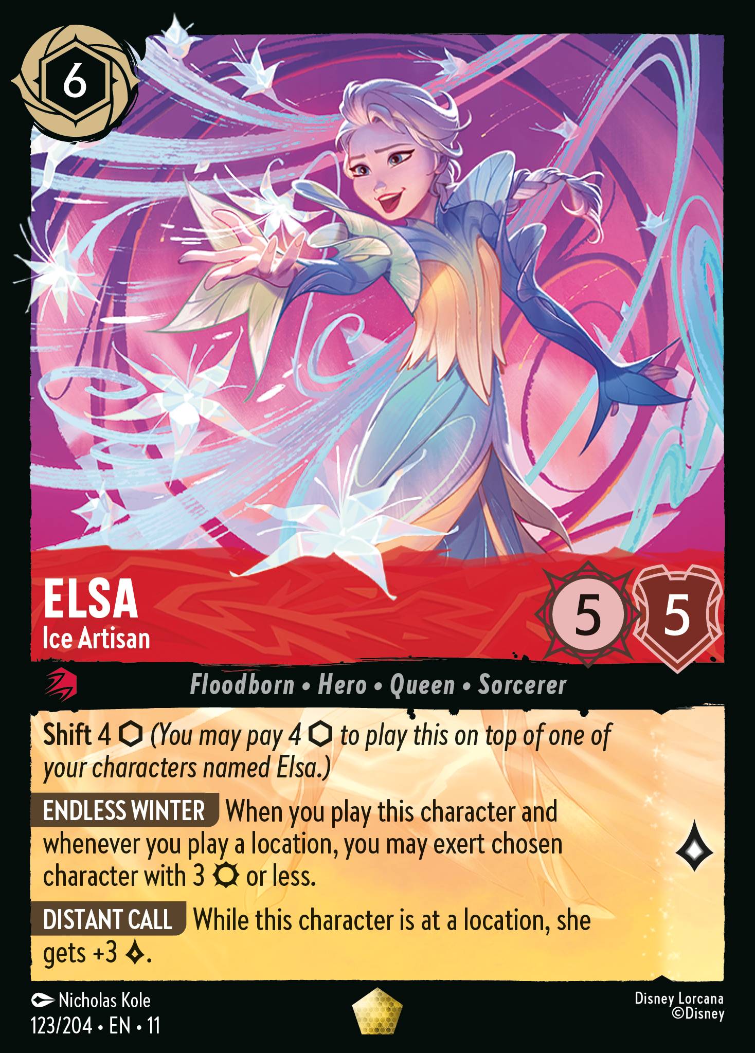 Elsa - Ice Artisan (Legendary) (English)
