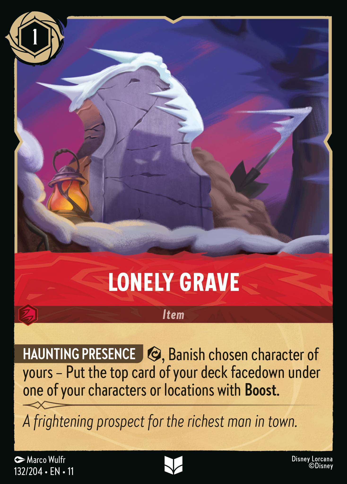 Lonely Grave (English)