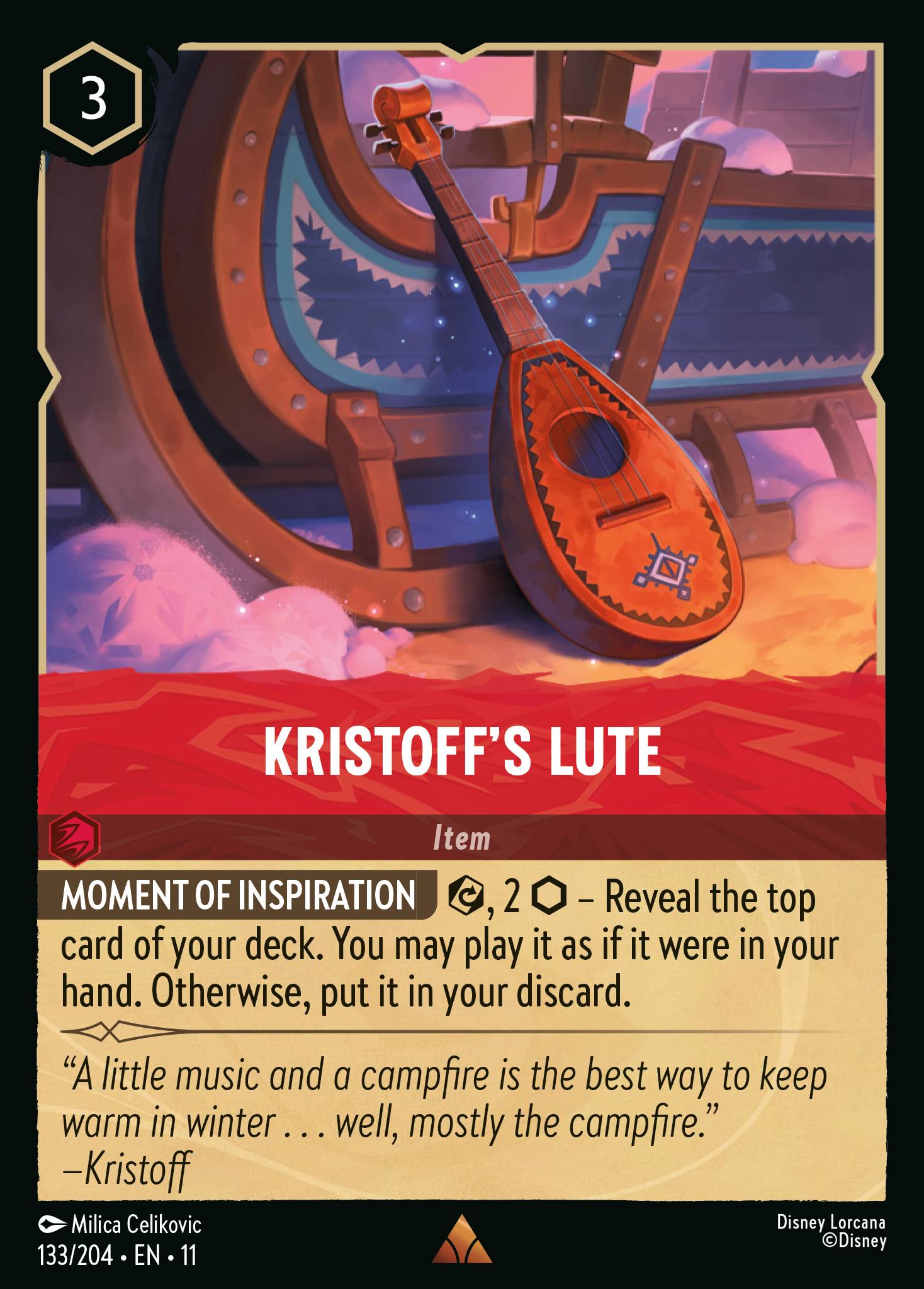 Kristoff's Lute (English)