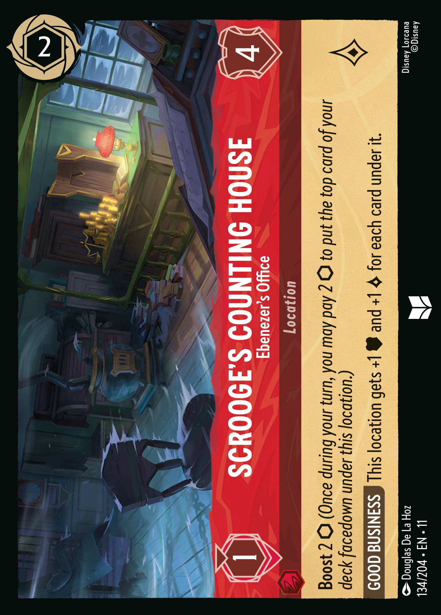 Scrooge's Counting House - Ebenezer's Office (English)