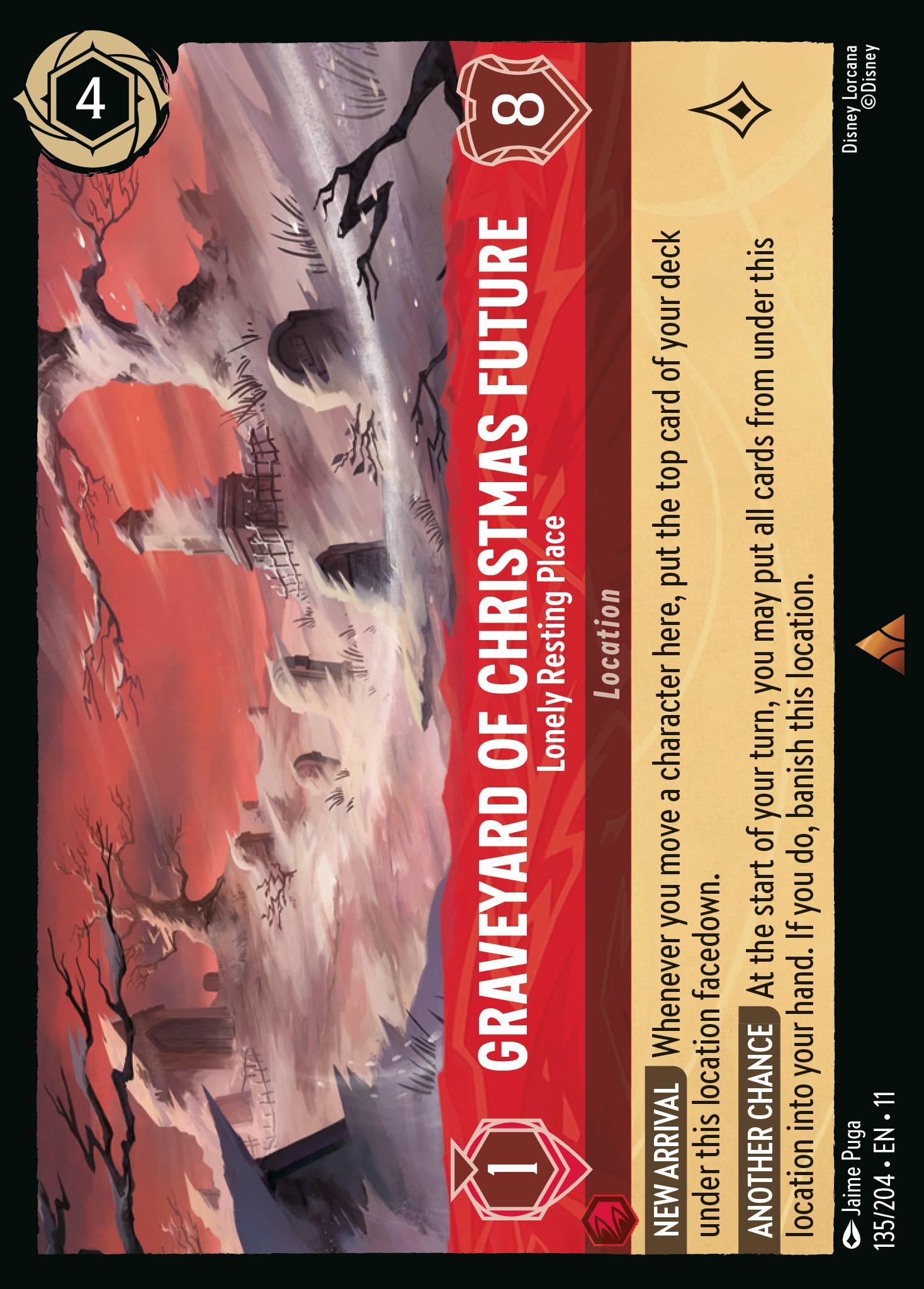 Graveyard of Christmas Future - Lonely Resting Place (English)