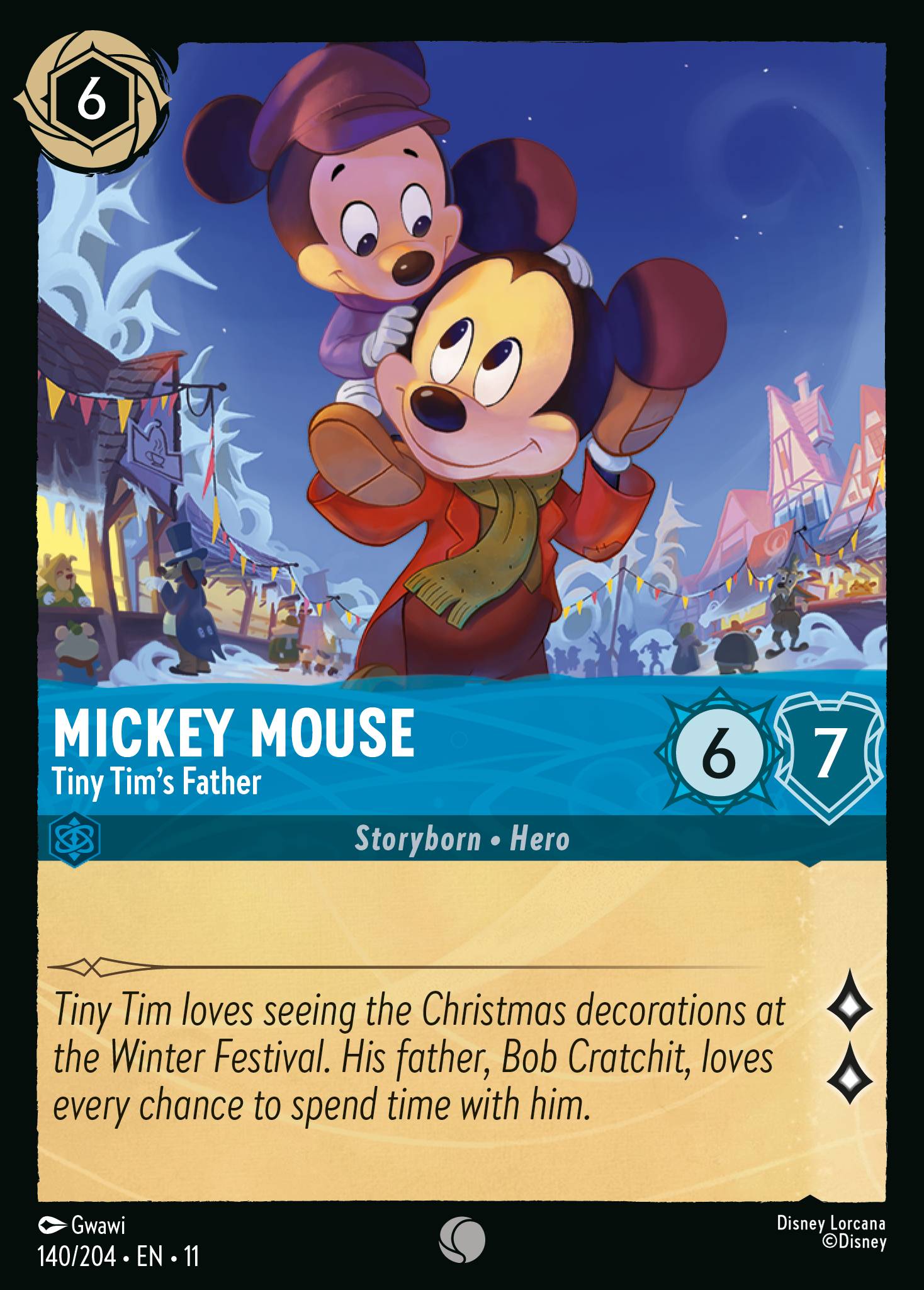 Mickey Mouse - Tiny Tim's Father (English)