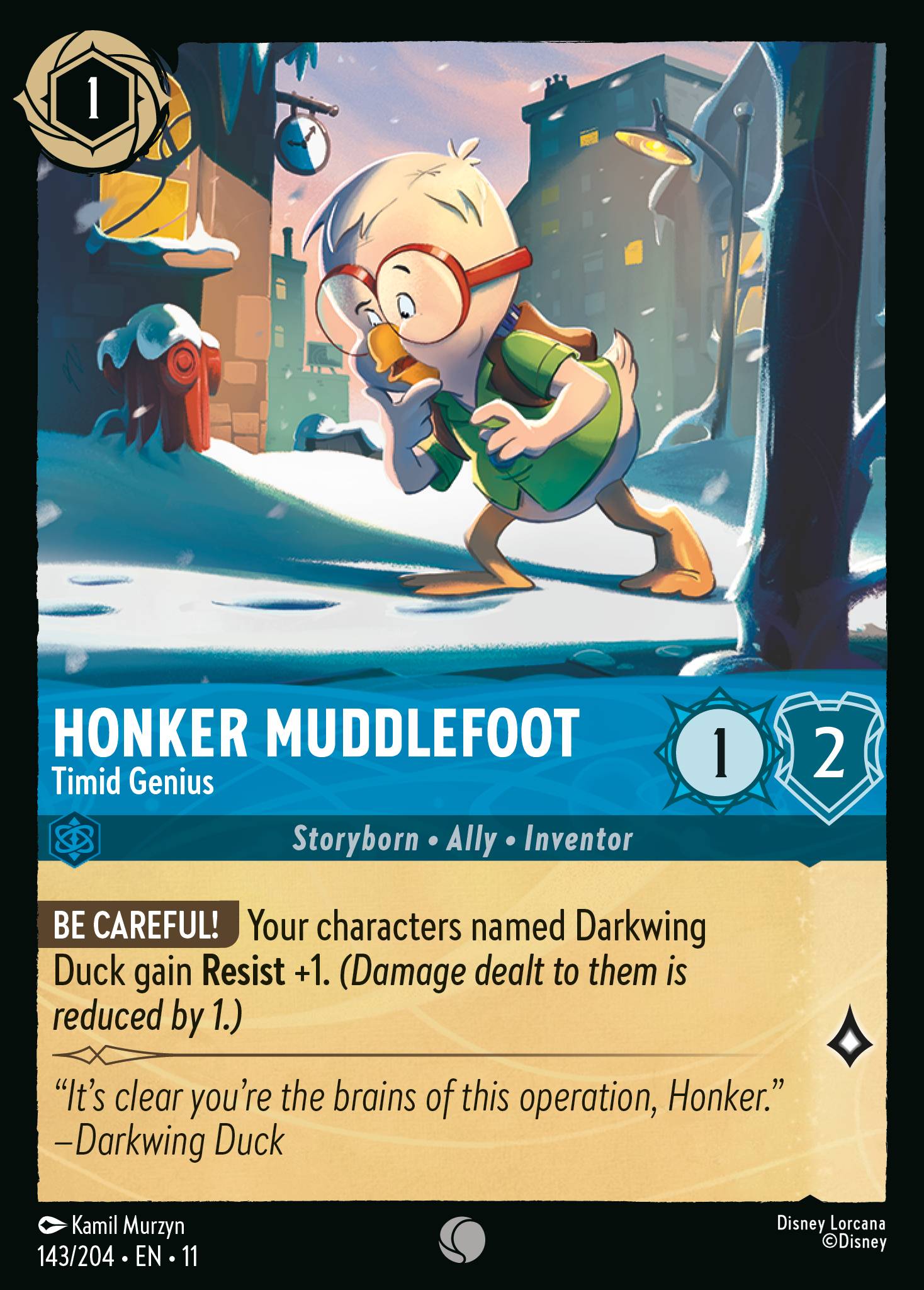 Honker Muddlefoot - Timid Genius (English)