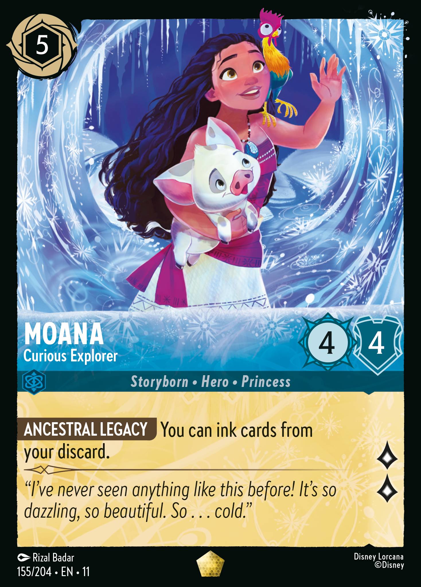 Moana - Curious Explorer (Legendary) (English)
