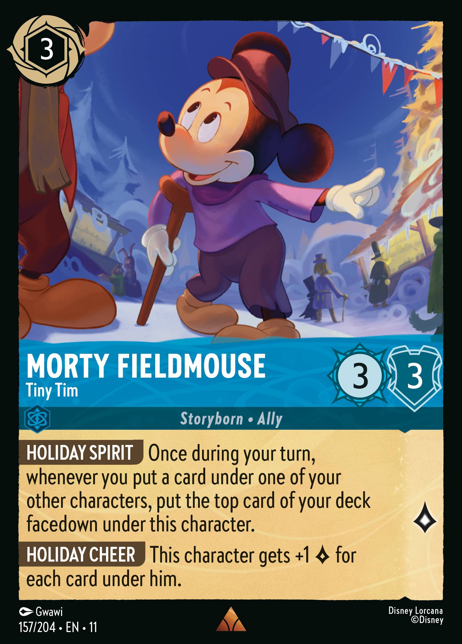 Morty Fieldmouse - Tiny Tim (English)