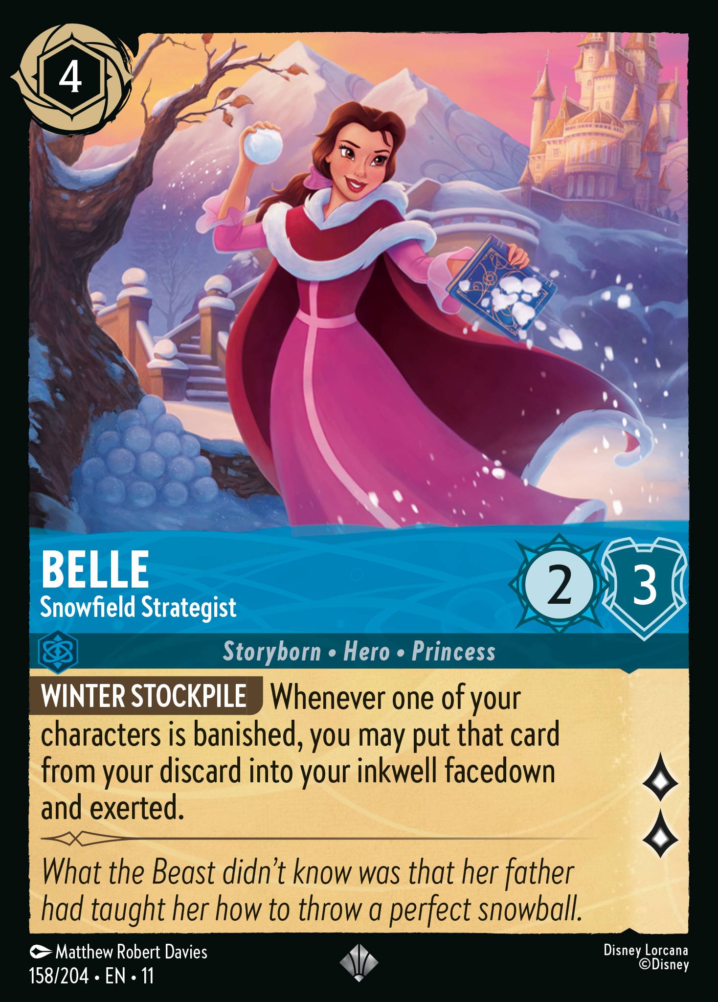 Belle - Snowfield Strategist (English)
