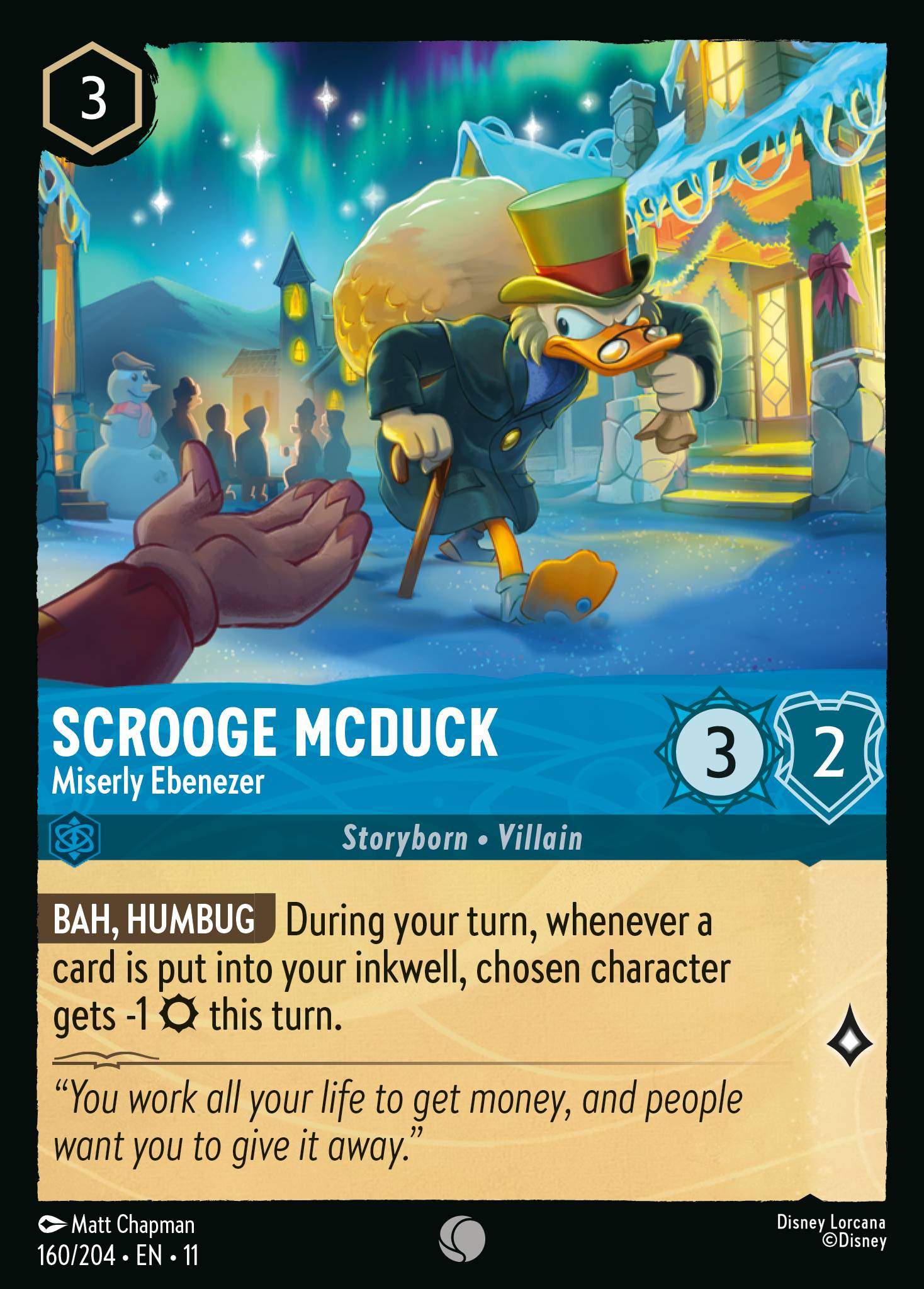Scrooge McDuck - Miserly Ebenezer (English)