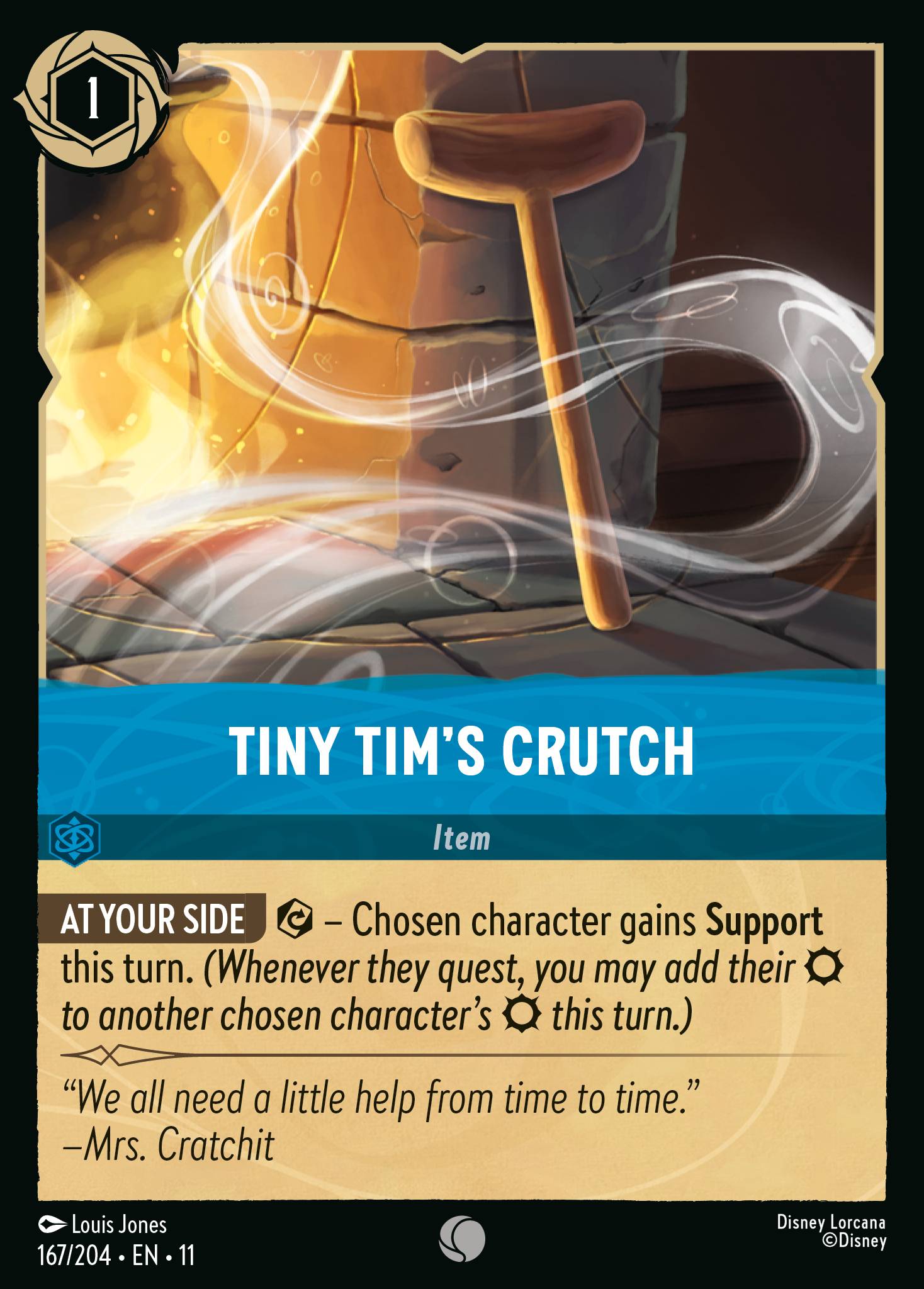 Tiny Tim's Crutch (English)