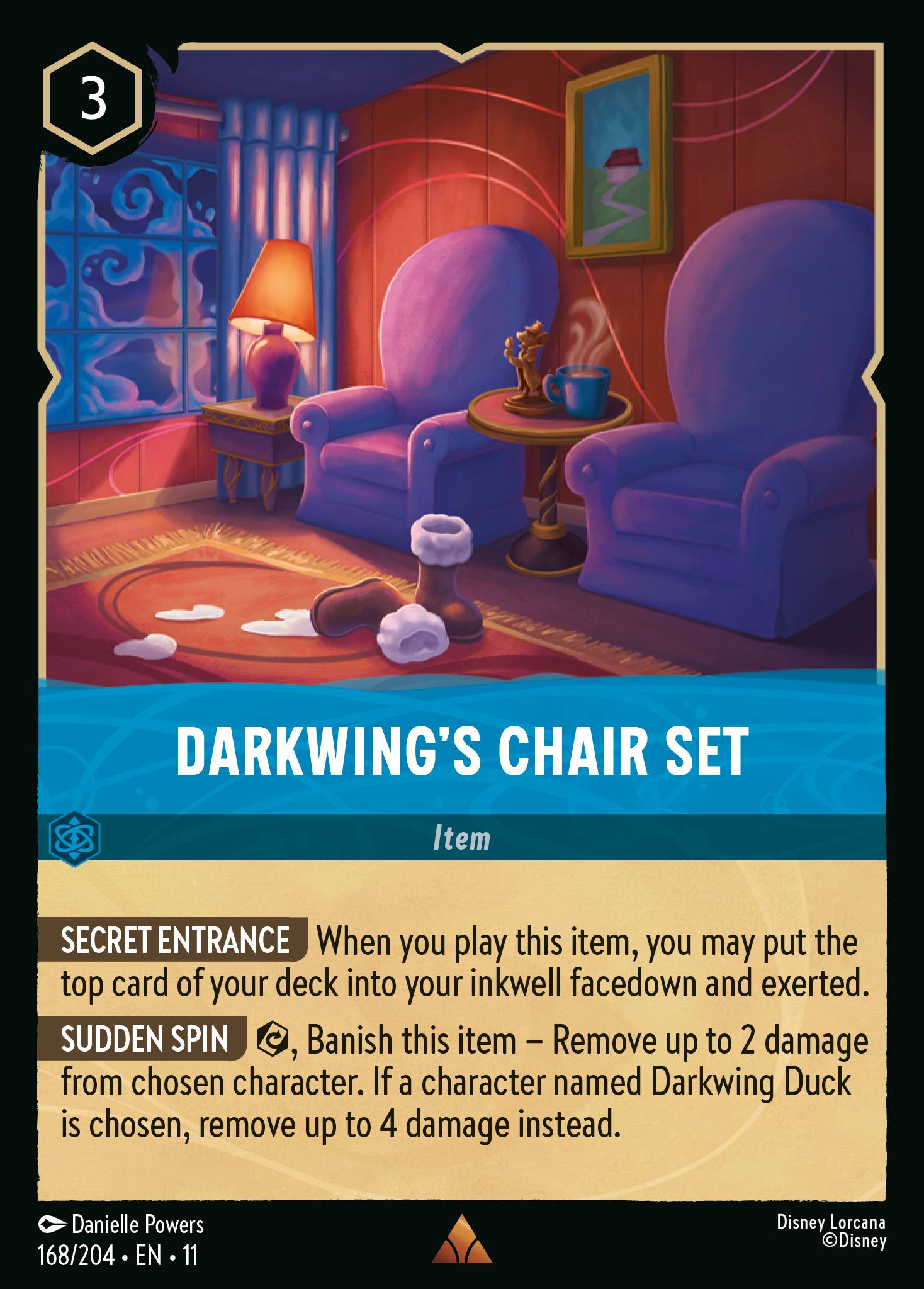 Darkwing's Chair Set (English)