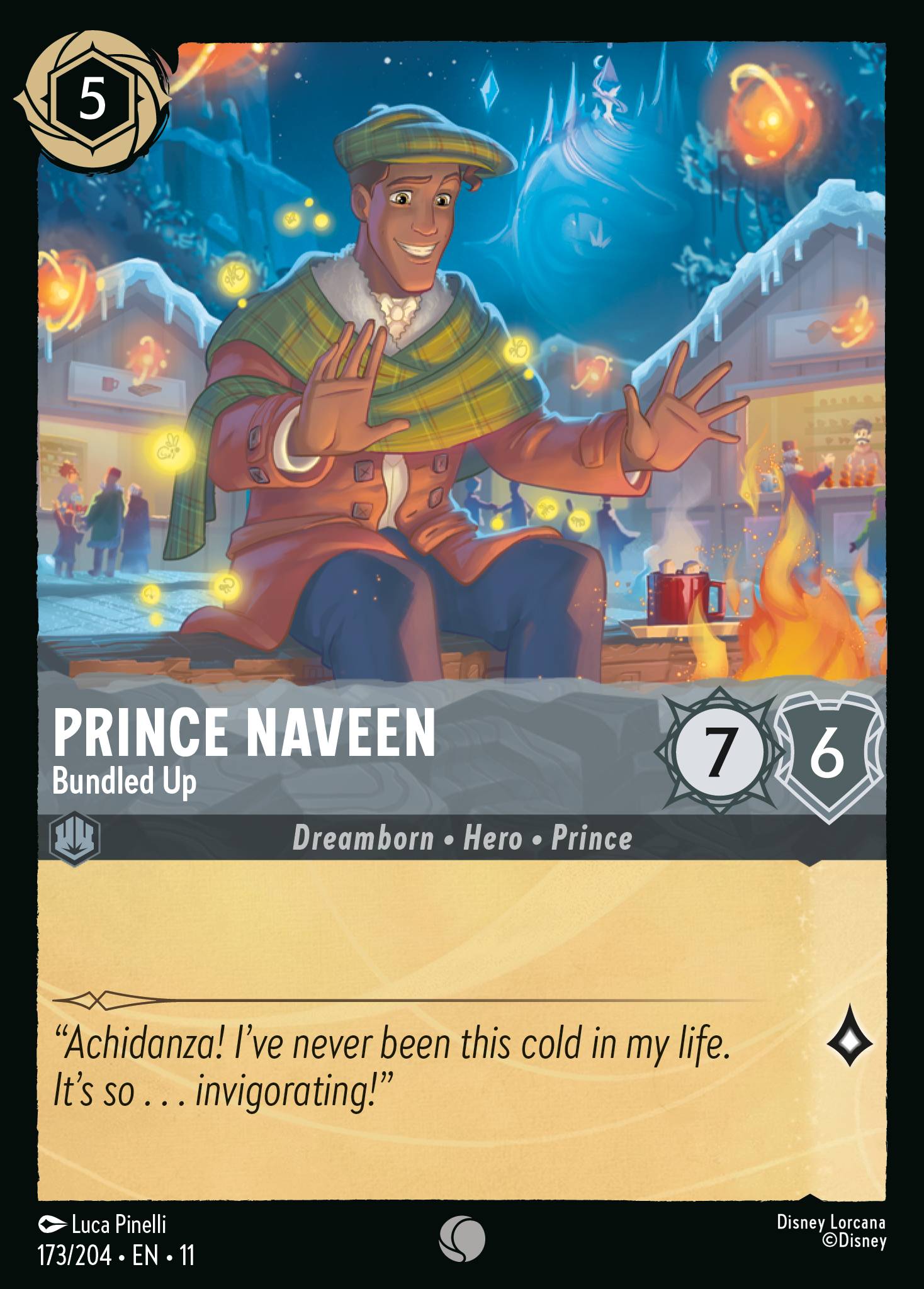 Prince Naveen - Bundled Up (English)