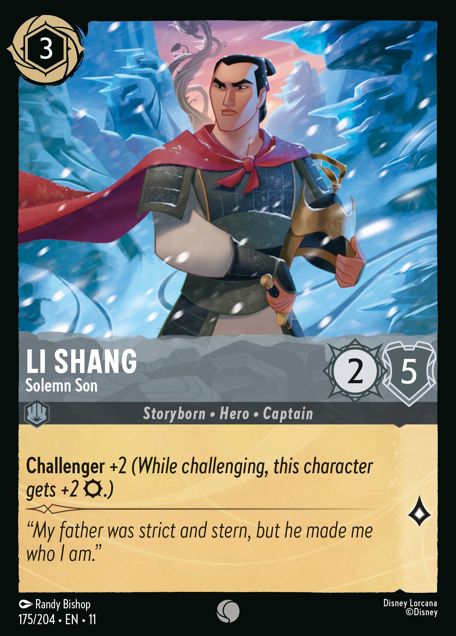 Li Shang - Solemn Son (English)