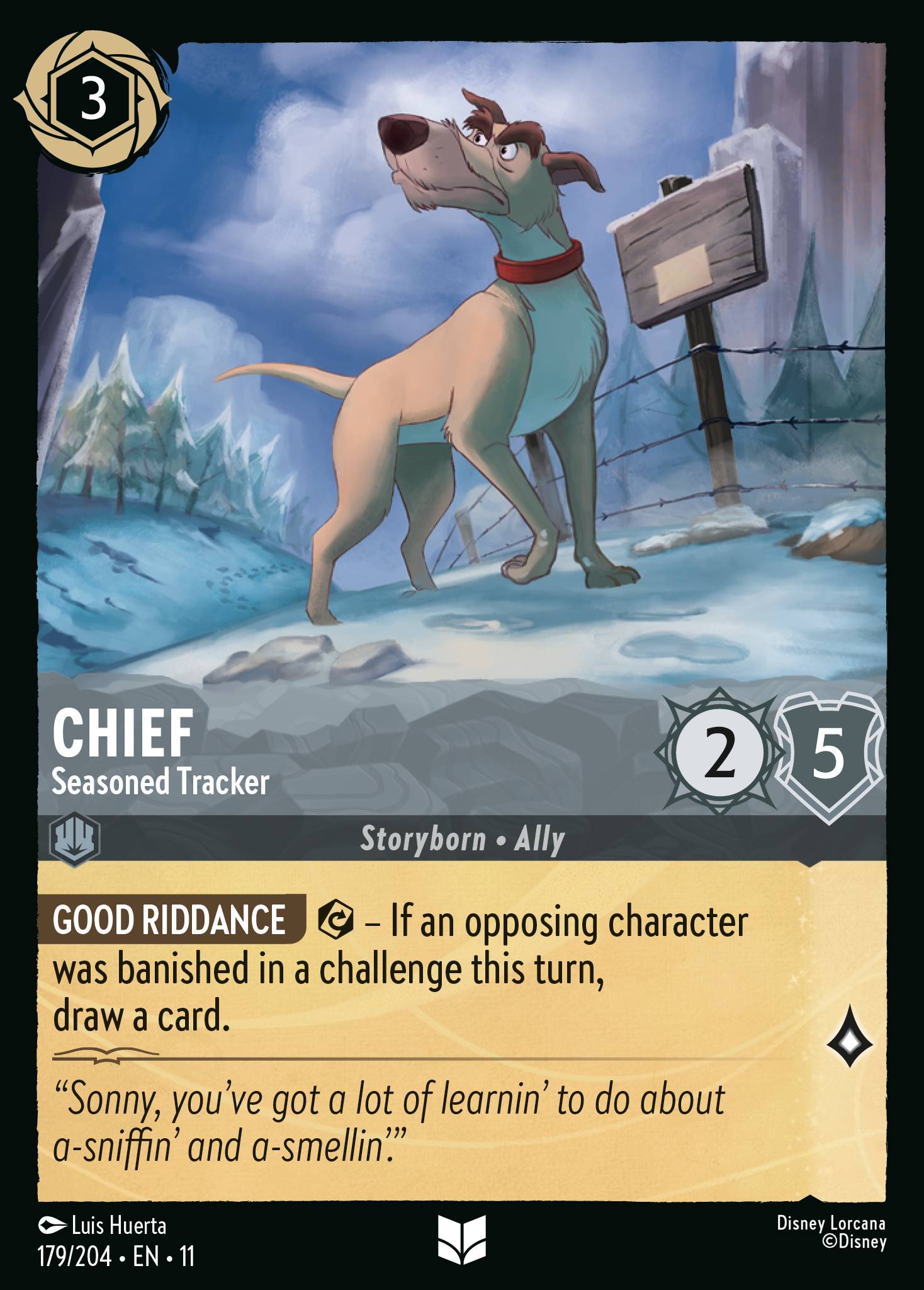 Chief - Seasoned Tracker (English)