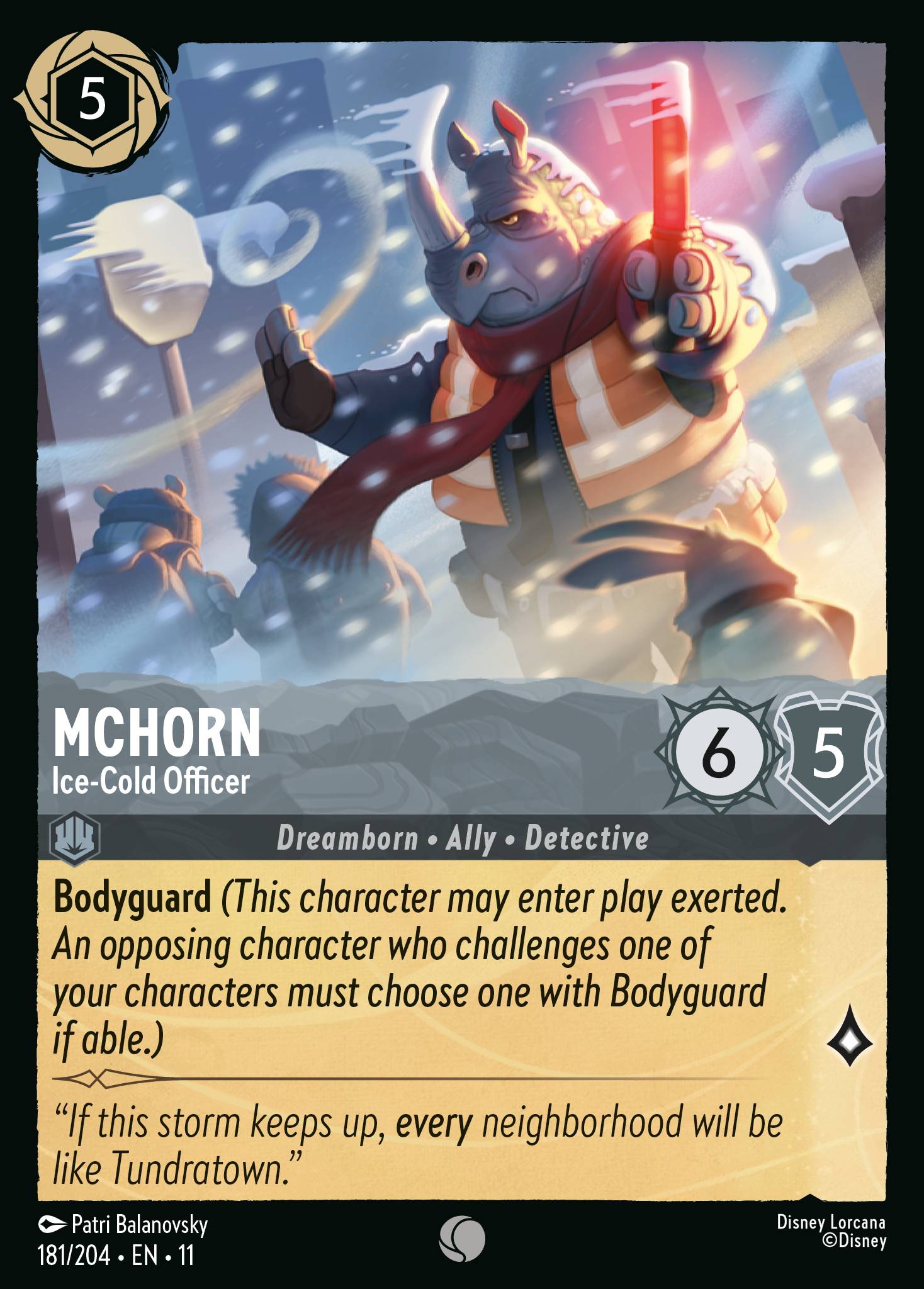 McHorn - Ice-Cold Officer (English)