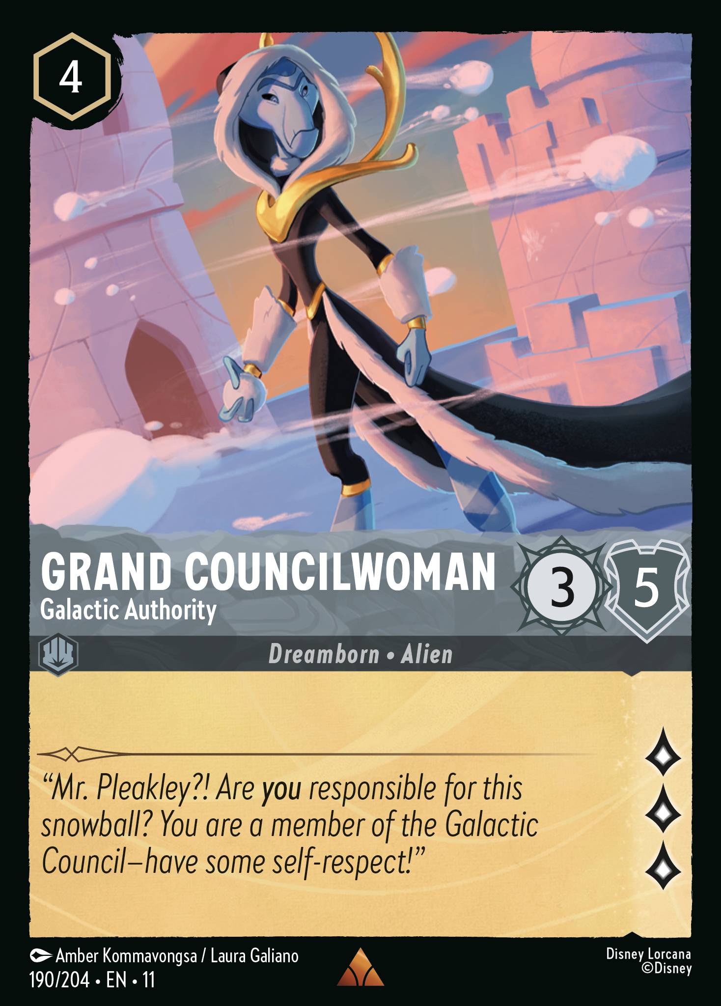 Grand Councilwoman - Galactic Authority (English)