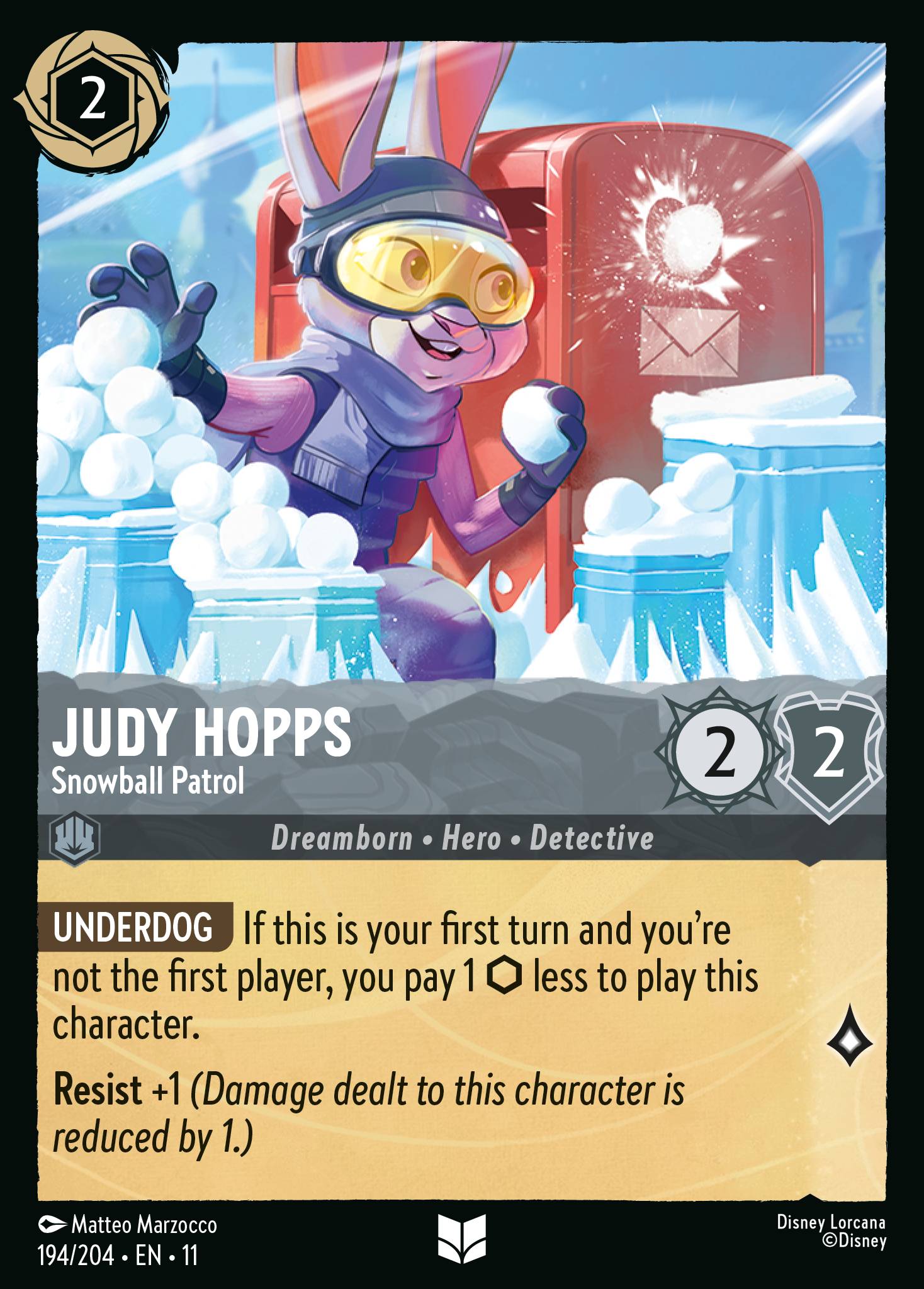 Judy Hopps - Snowball Patrol (English)
