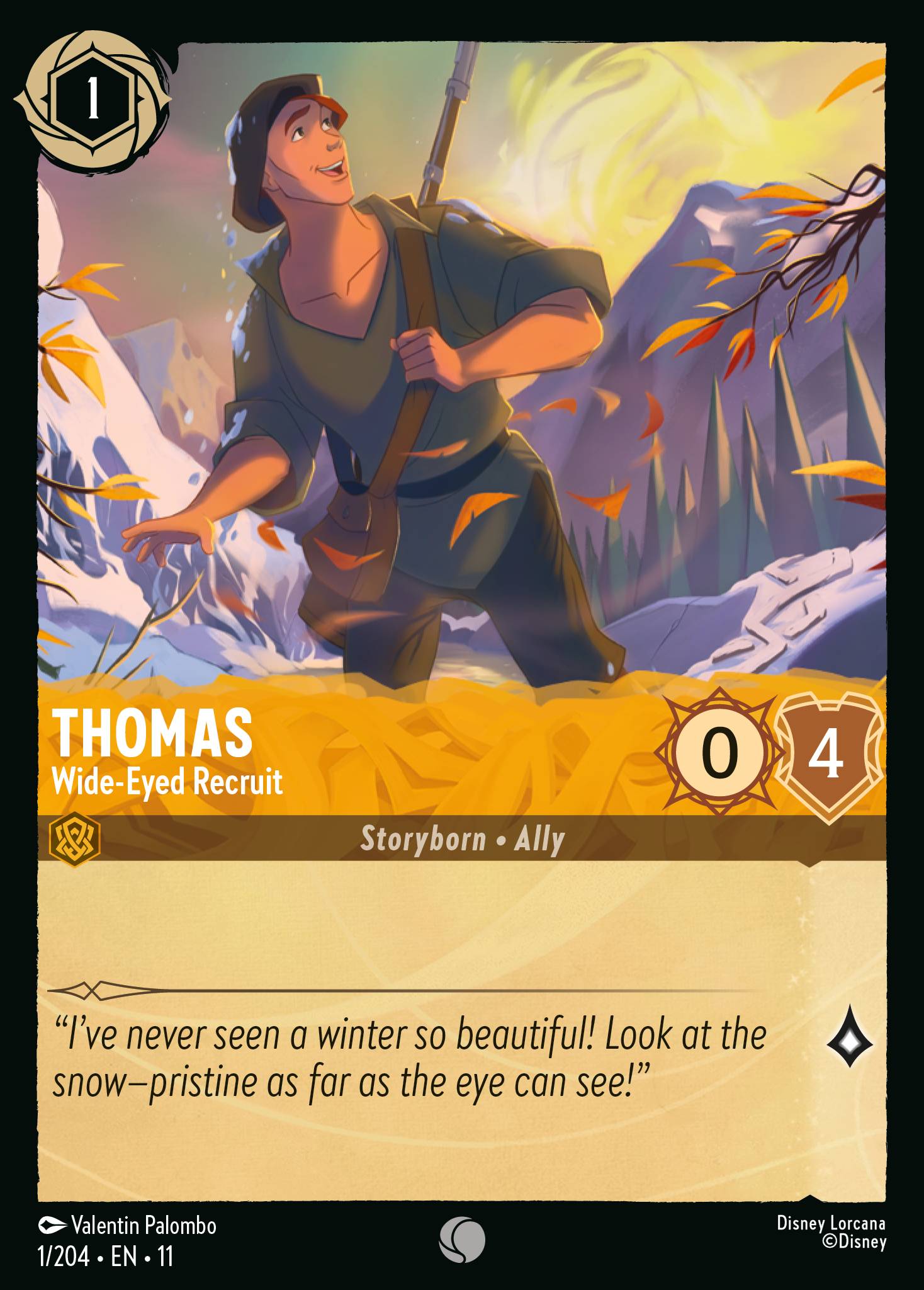 Thomas - Wide-Eyed Recruit (English)