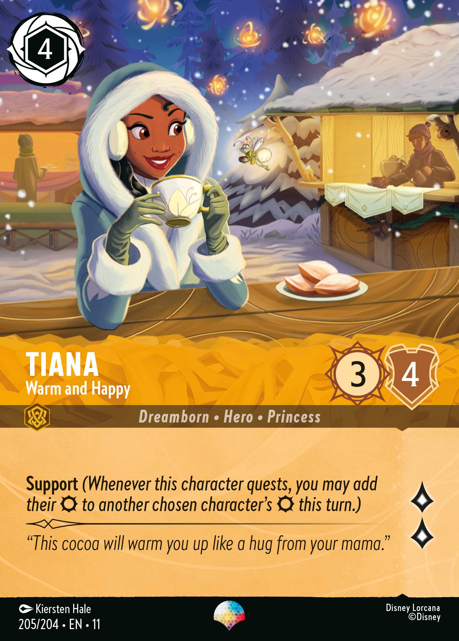 Tiana - Warm and Happy (Epic) (English)