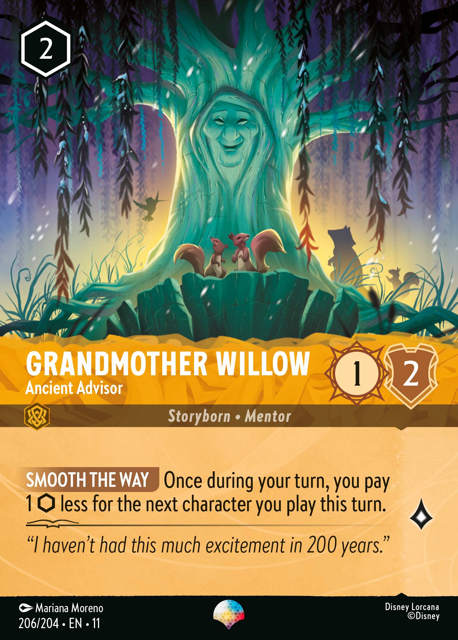 Grandmother Willow - Ancient Advisor (Epic) (English)