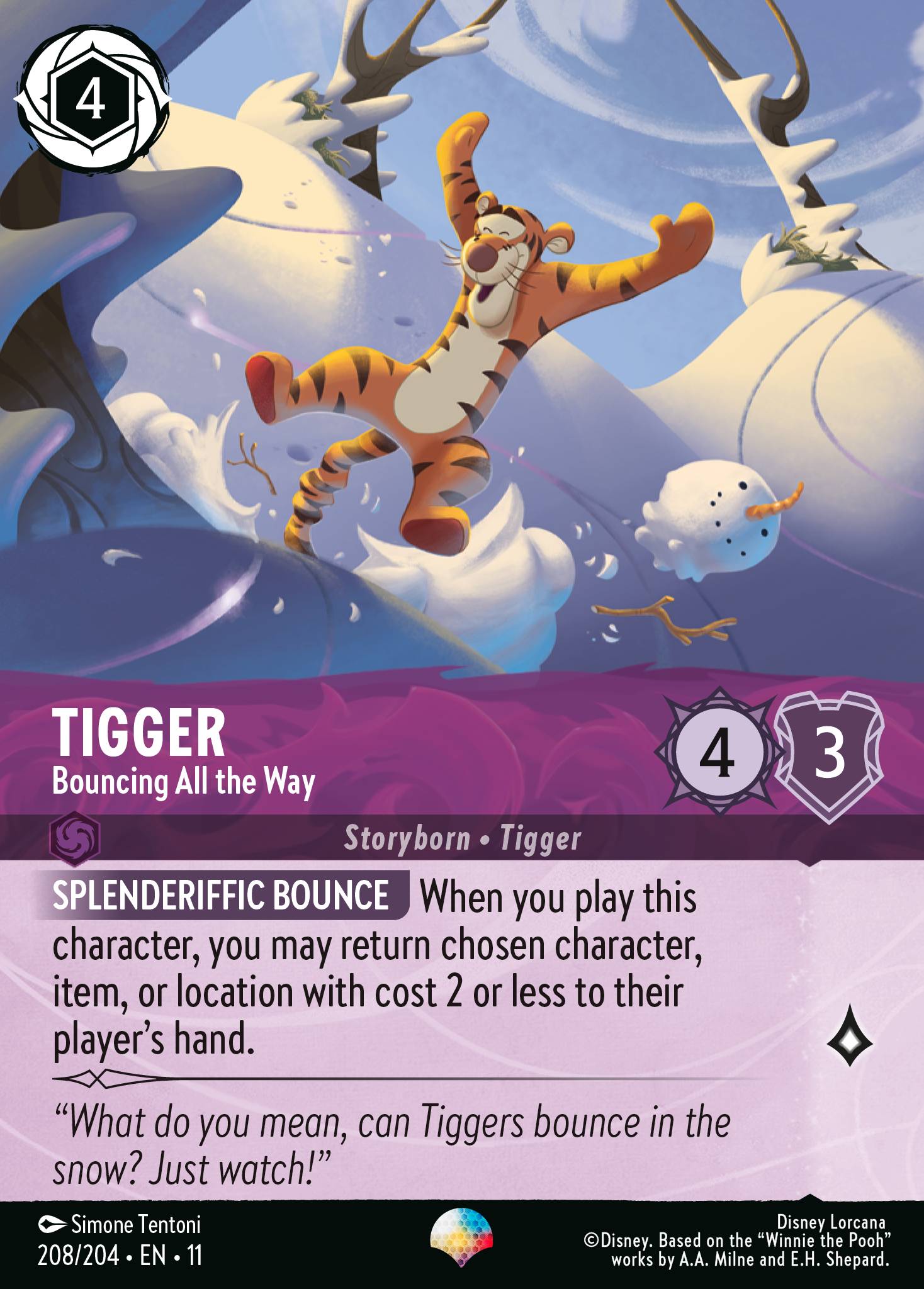 Tigger - Bouncing All the Way (Epic) (English)