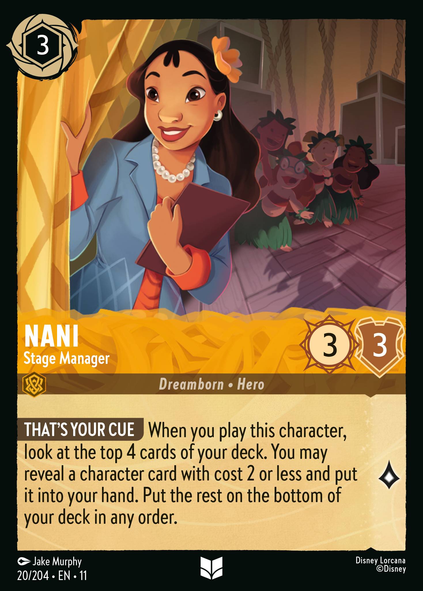 Nani - Stage Manager (English)