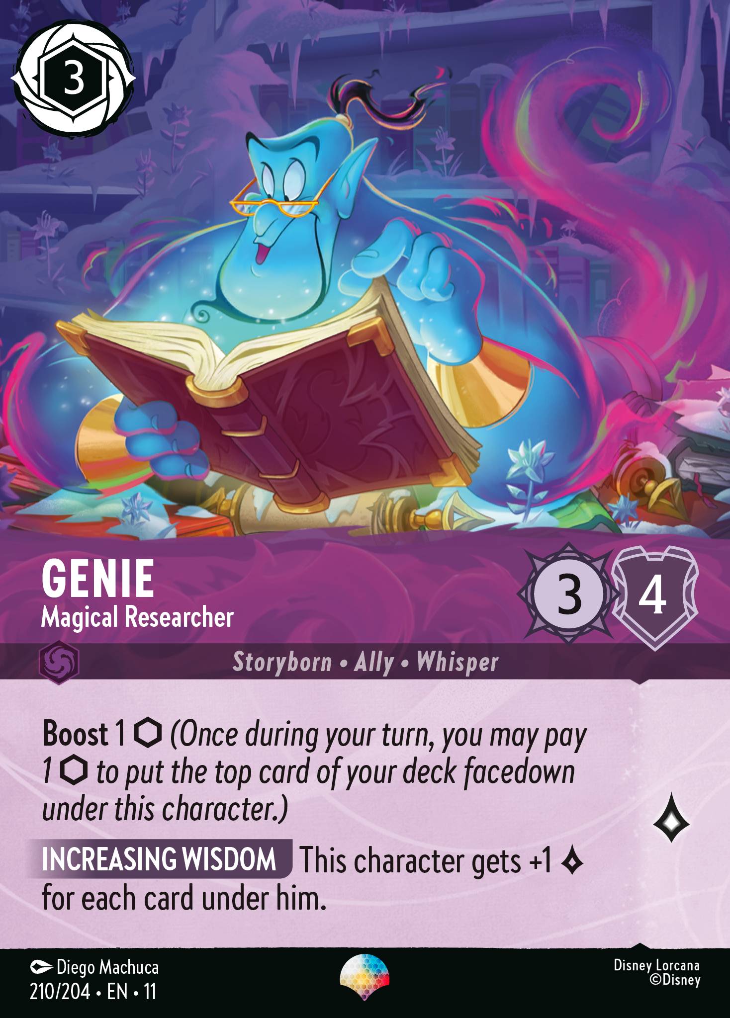 Genie - Magical Researcher (Epic) (English)