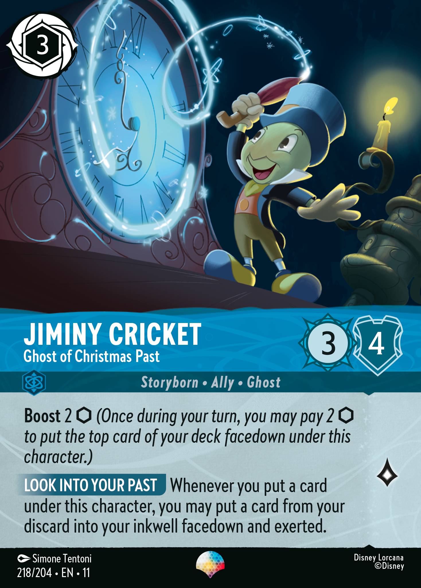 Jiminy Cricket - Ghost of Christmas Past (Epic) (English)