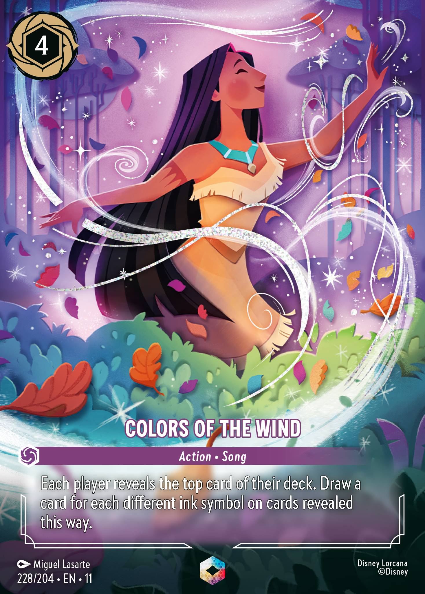 Colors of the Wind (Enchanted) (English)