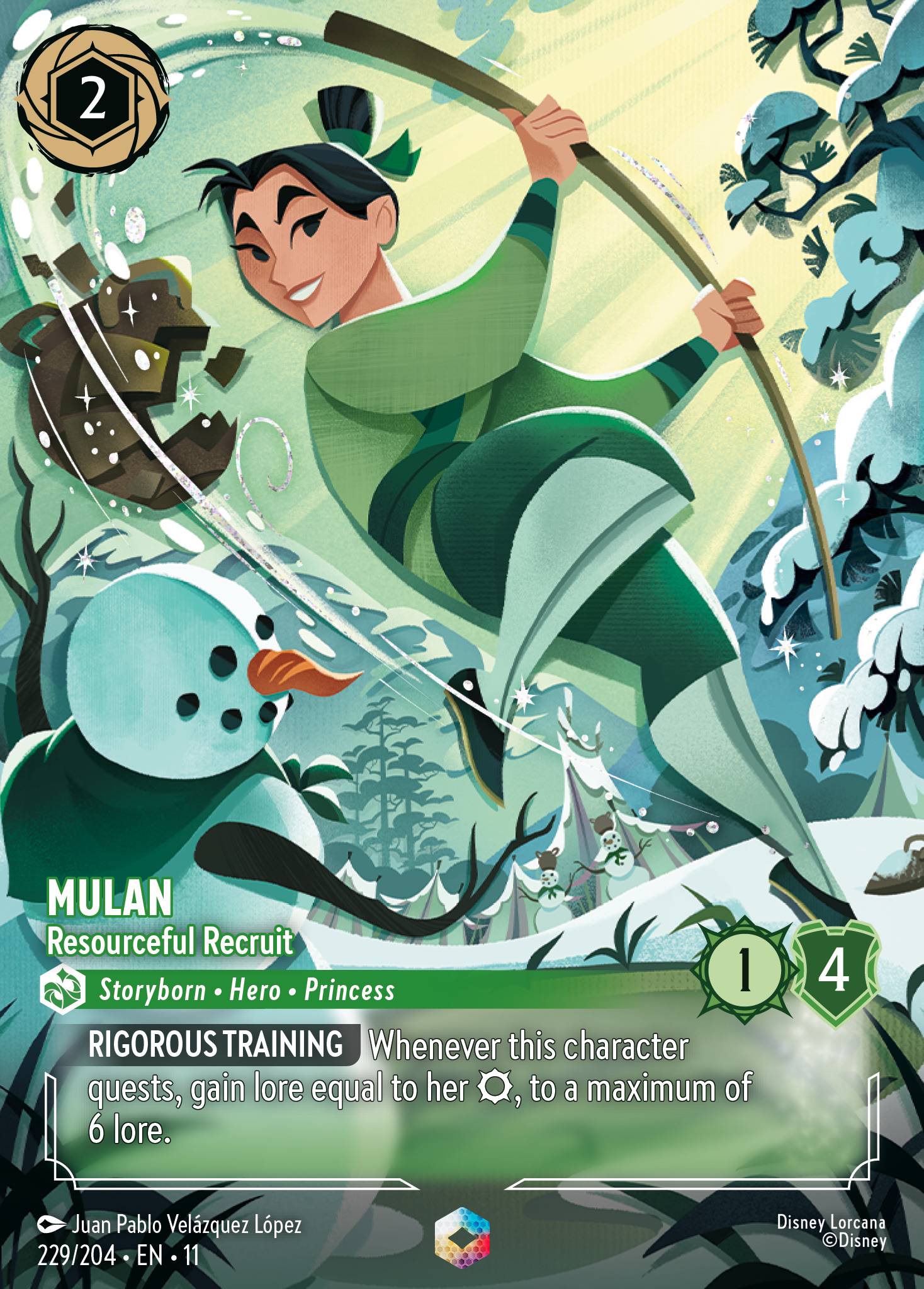 Mulan - Resourceful Recruit (Enchanted) (English)