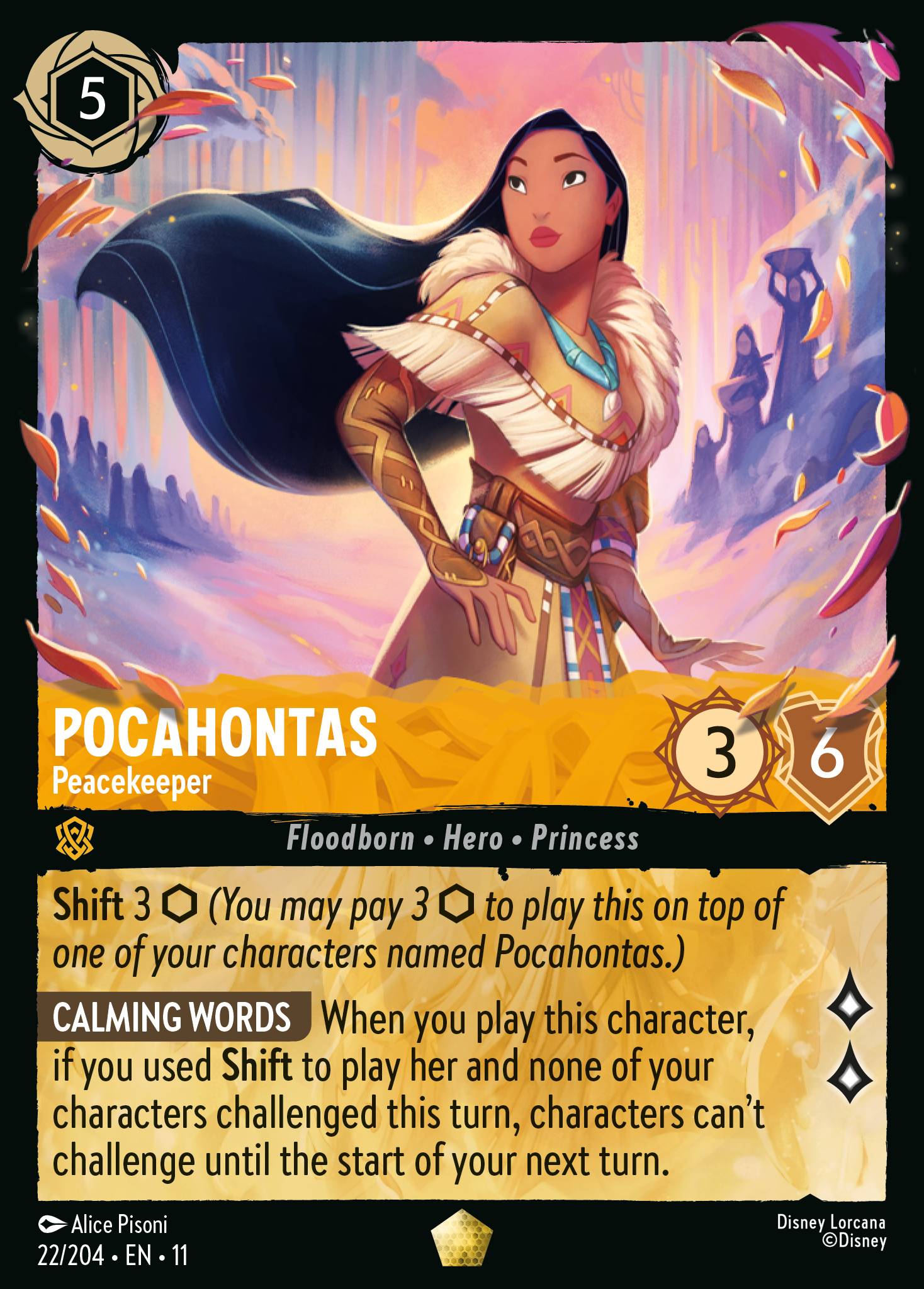 Pocahontas - Peacekeeper (Legendary) (English)