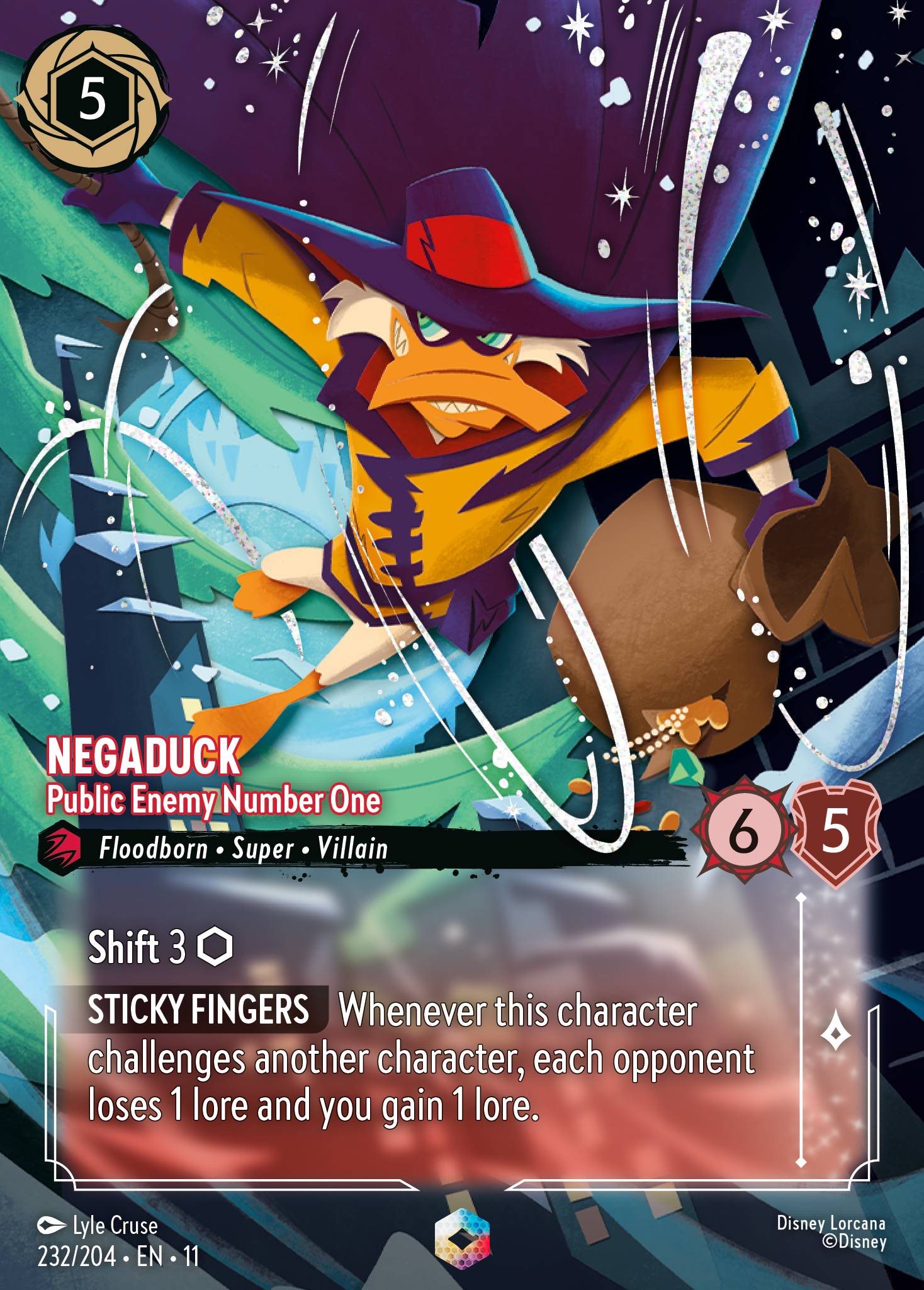 Negaduck - Public Enemy Number One (Enchanted) (English)