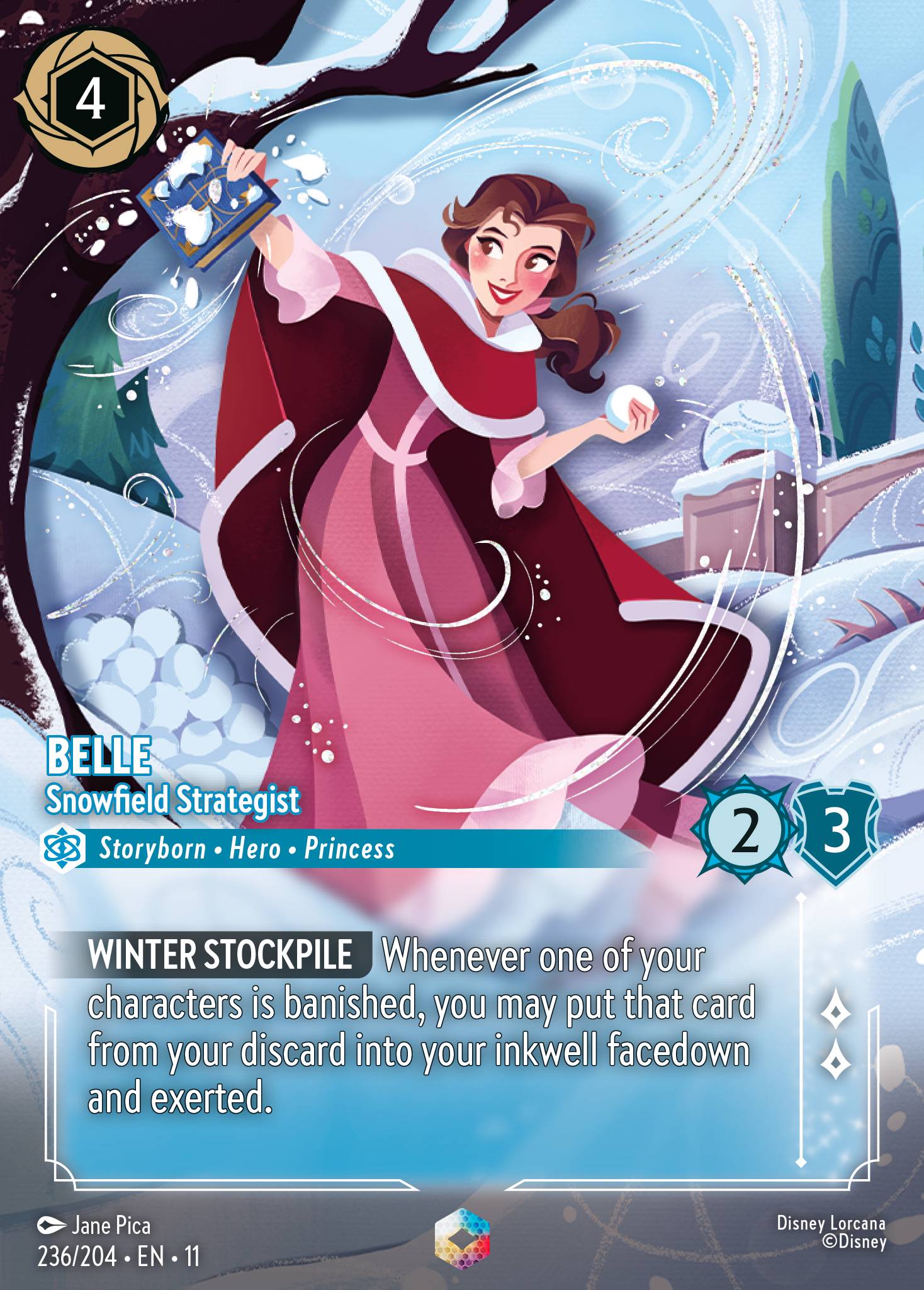 Belle - Snowfield Strategist (Enchanted) (English)