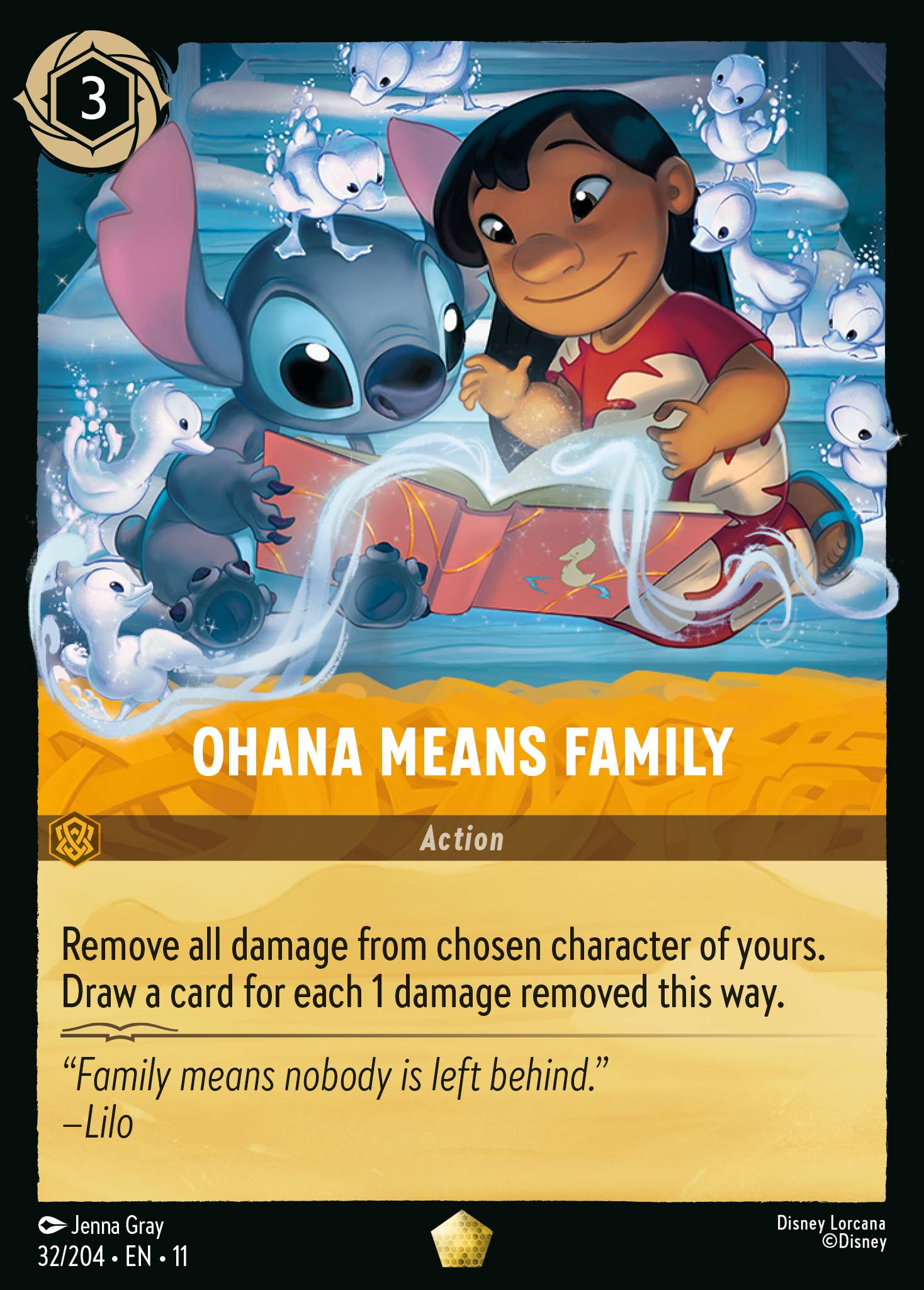 Ohana Means Family (Legendary) (English)