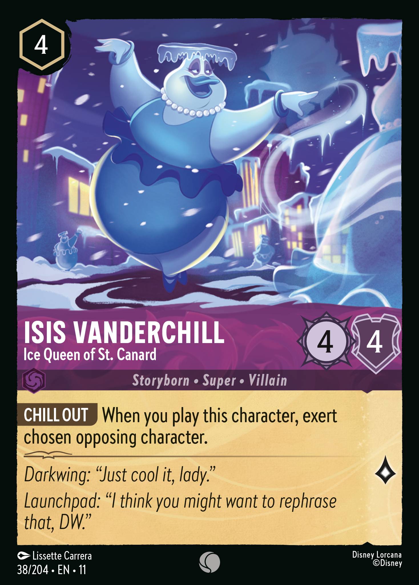 Isis Vanderchill - Ice Queen of St. Canard (English)