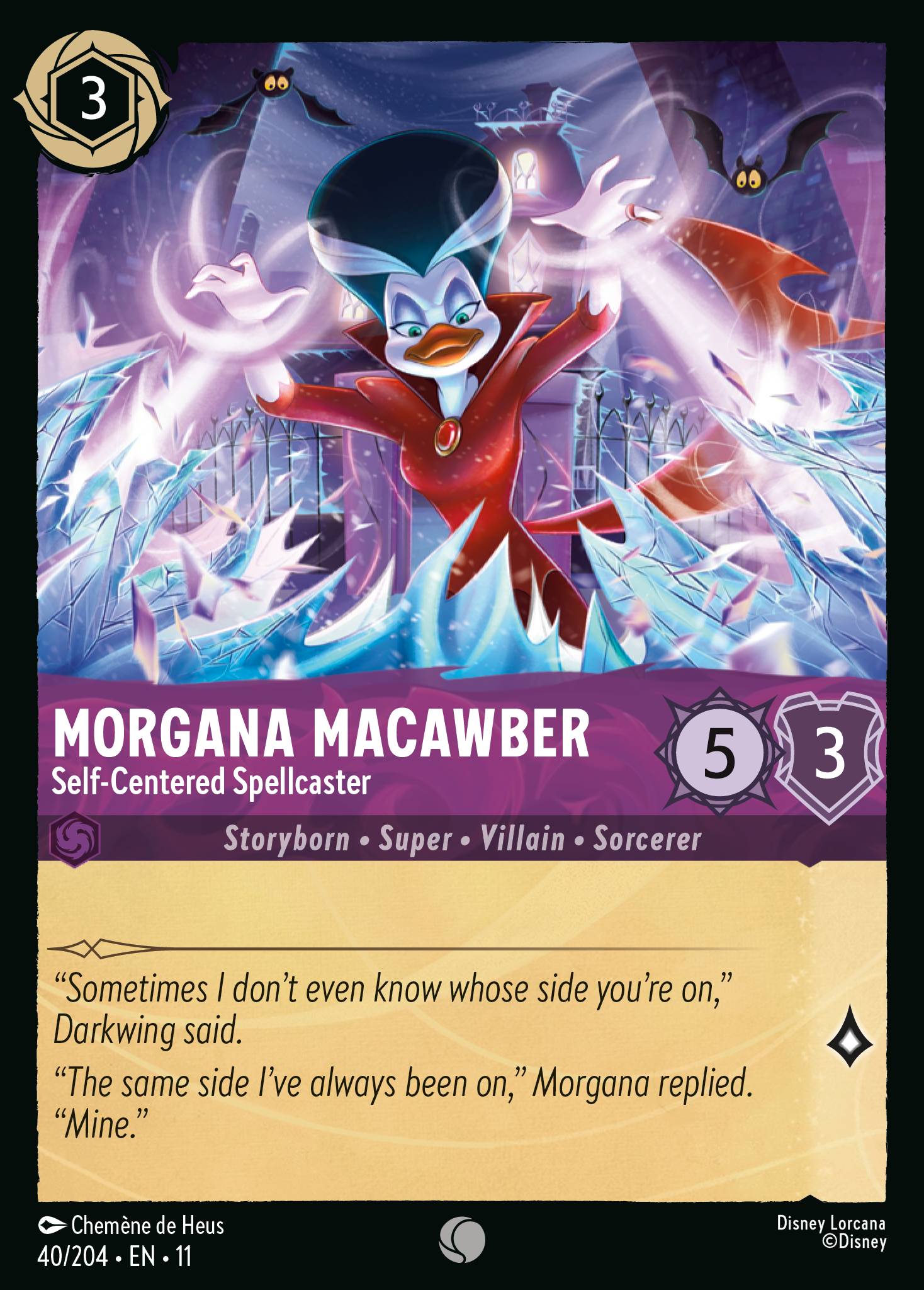 Morgana Macawber - Self-Centered Spellcaster (English)