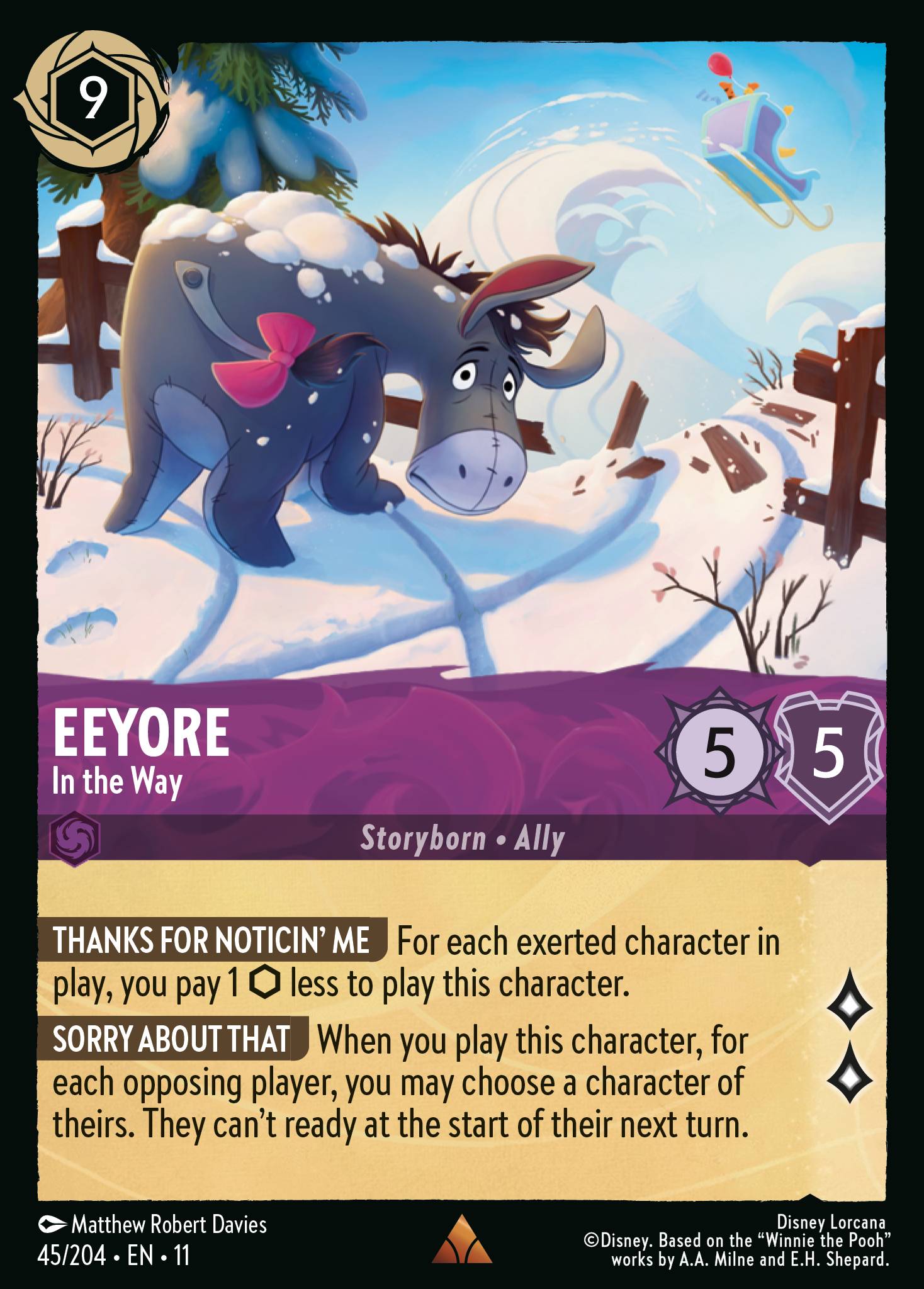 Eeyore - In the Way (English)