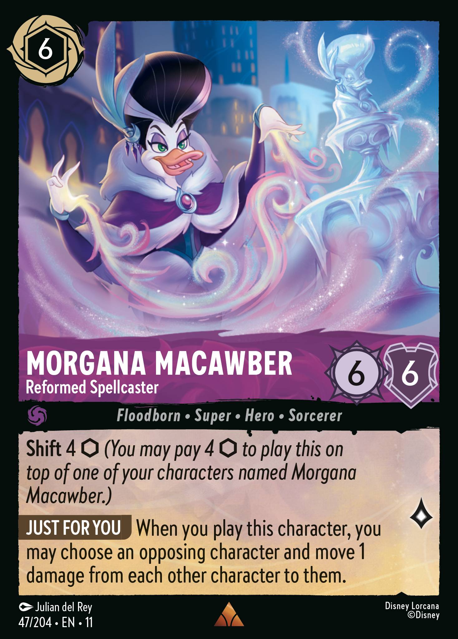 Morgana Macawber - Reformed Spellcaster (English)