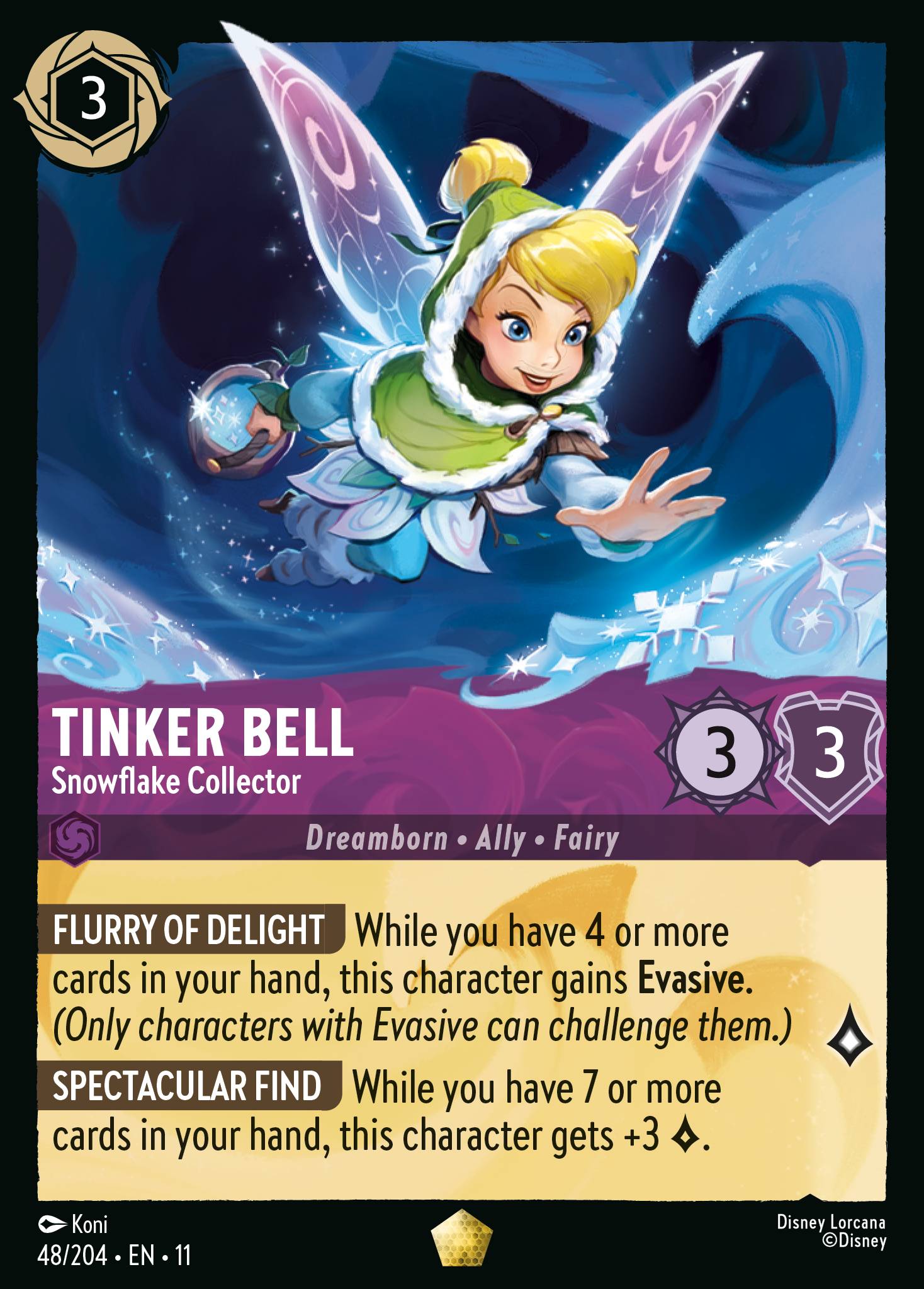 Tinker Bell - Snowflake Collector (Legendary) (English)