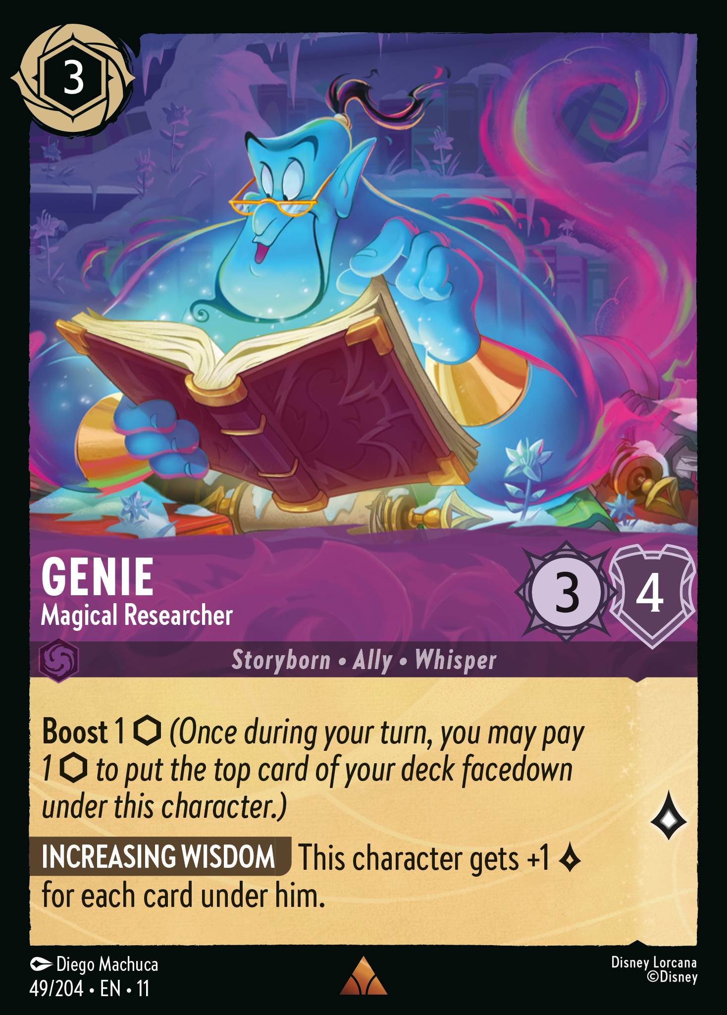 Genie - Magical Researcher (English)