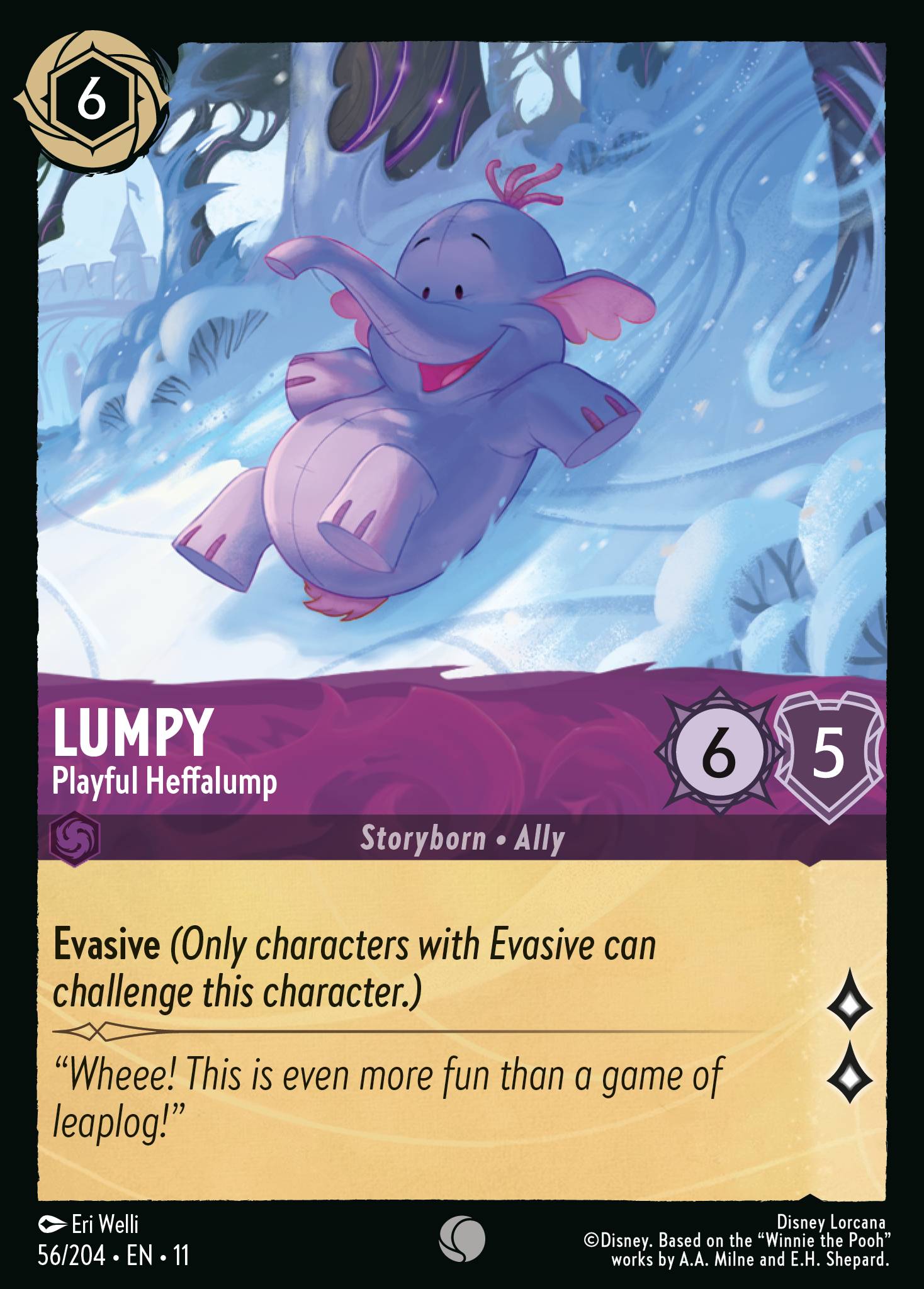 Lumpy - Playful Heffalump (English)