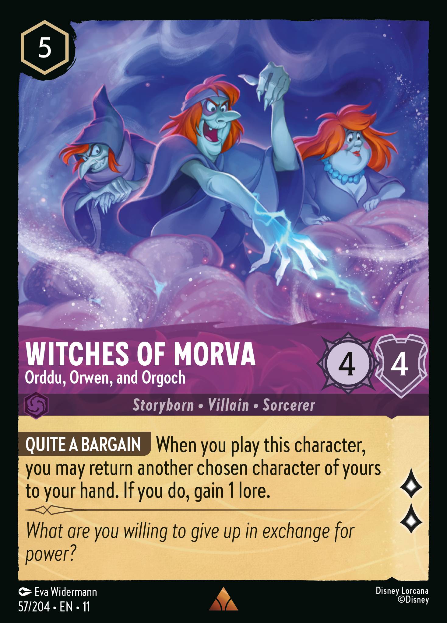 Witches of Morva - Orddu, Orwen, and Orgoch (English)