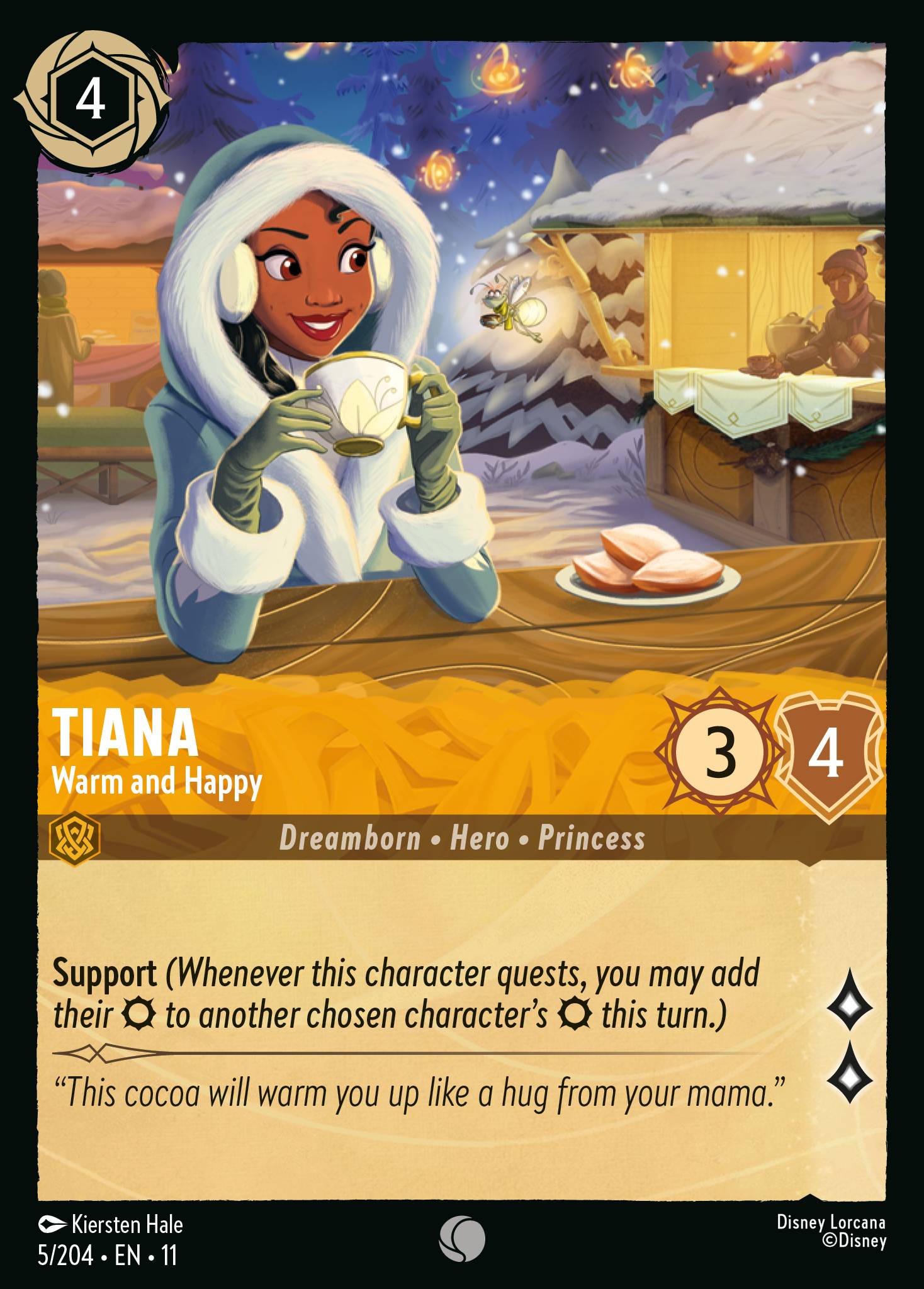 Tiana - Warm and Happy (English)