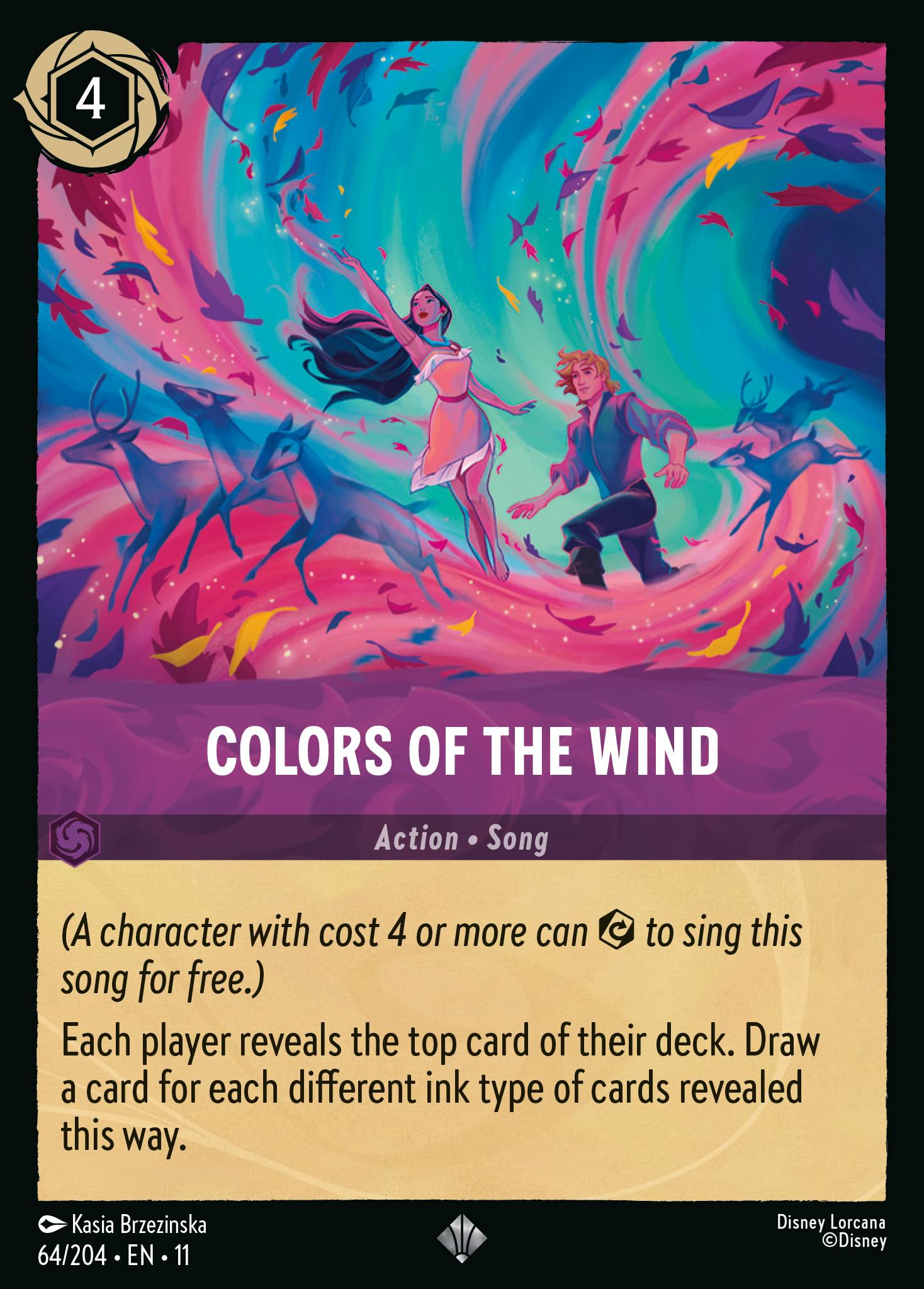 Colors of the Wind (English)