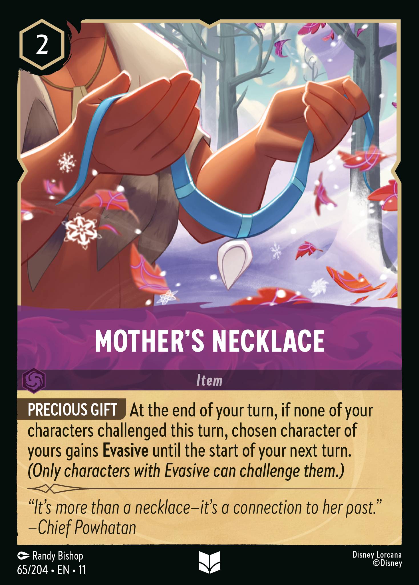 Mother's Necklace (English)